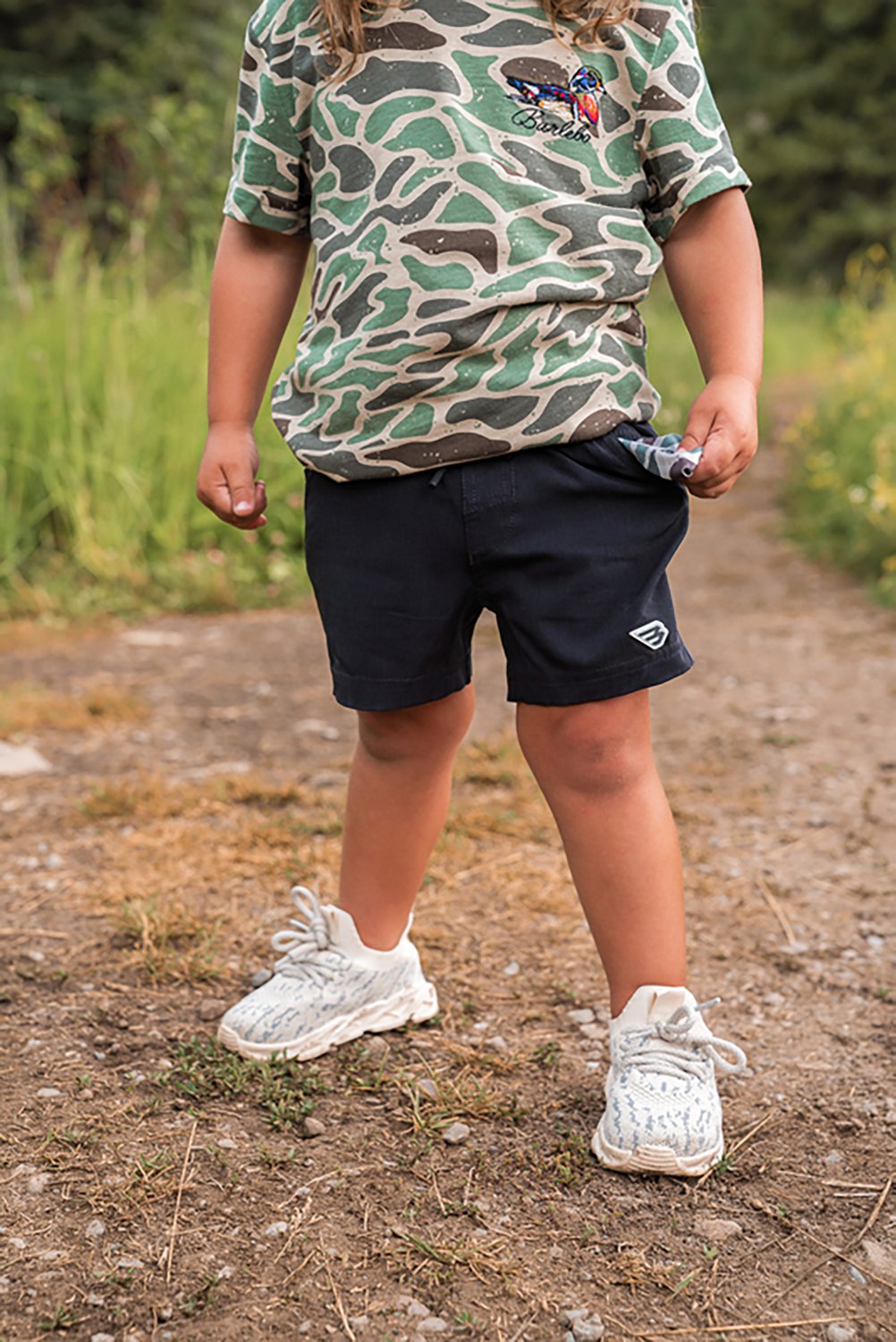 BURLEBO Toddler Boys' Athletic Shorts