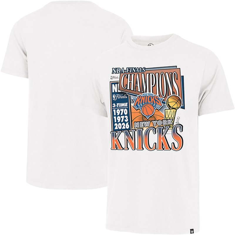 47 Brand Men's New York Knicks 2026 NBA Finals Champions Franklin T-Shirt