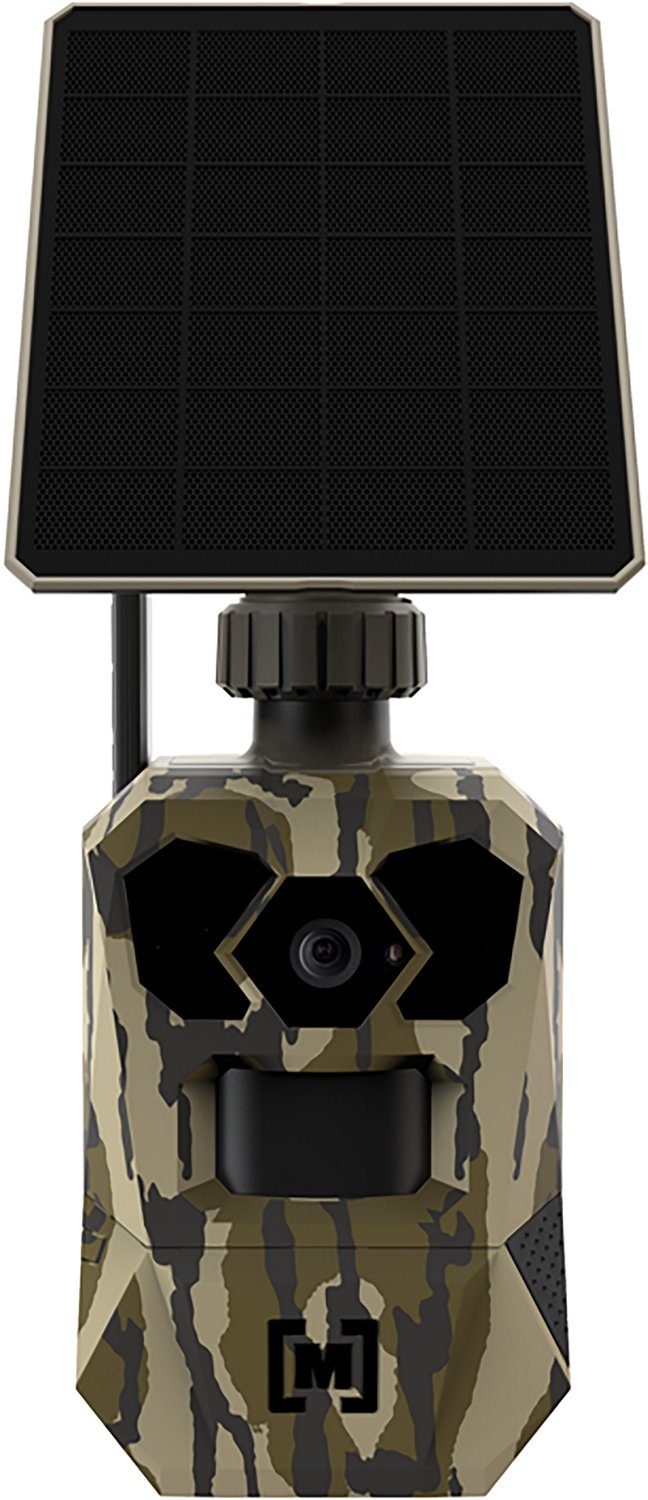 Moultrie Mossy Oak Bottomland Edge 4 Cellular Trail Camera with Integrated Solar Panel