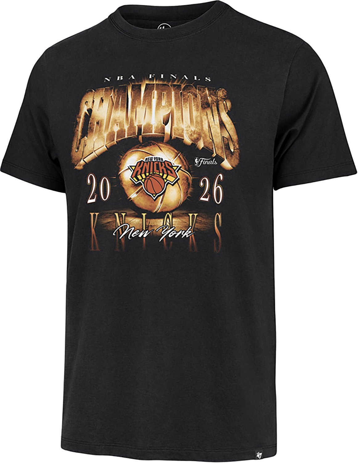 47 Brand Men's New York Knicks 2026 NBA Finals Champions Franklin T-Shirt - view number 2