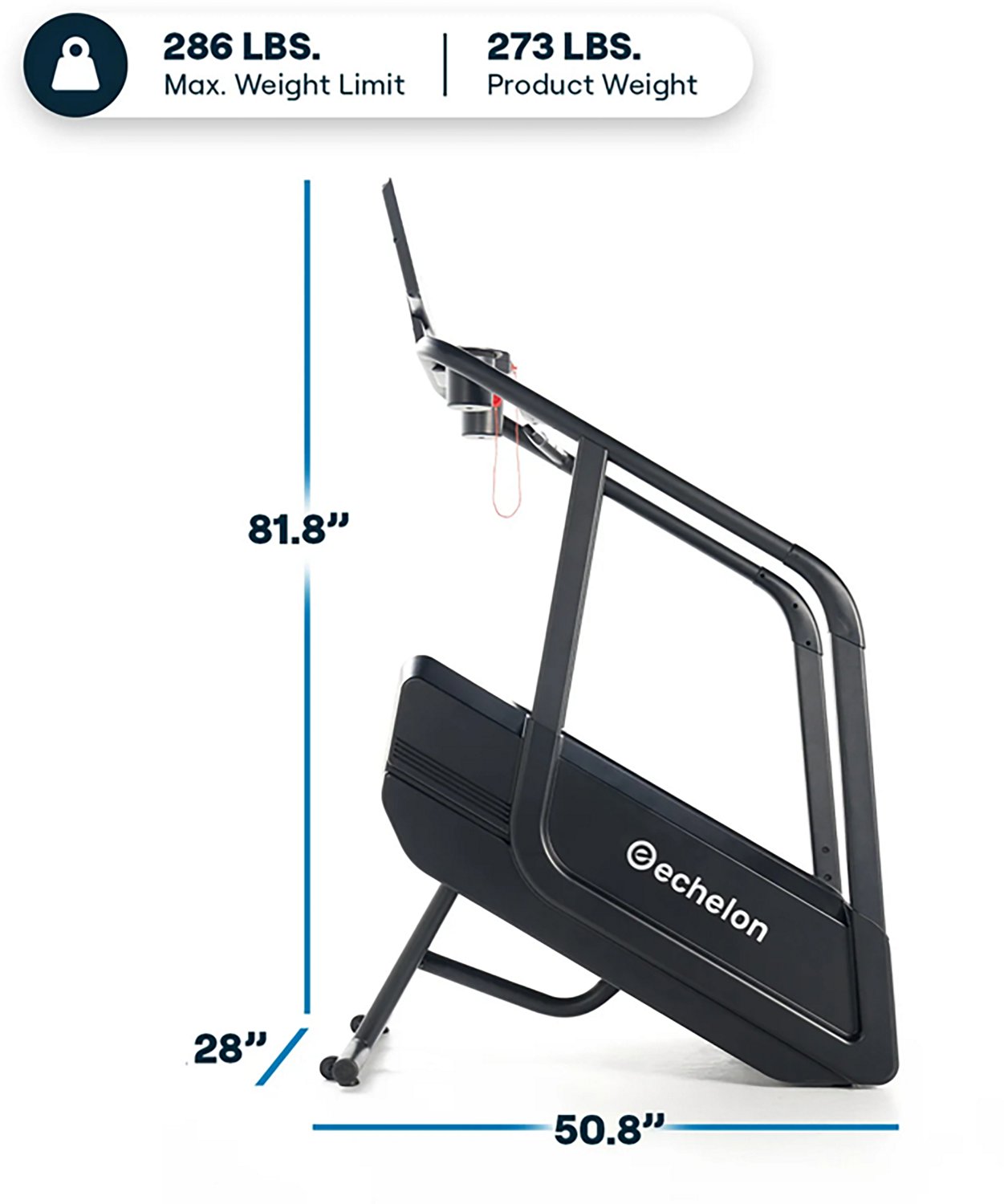 Echelon Summit Stairmill Home - 22″ HD Touchscreen - view number 2
