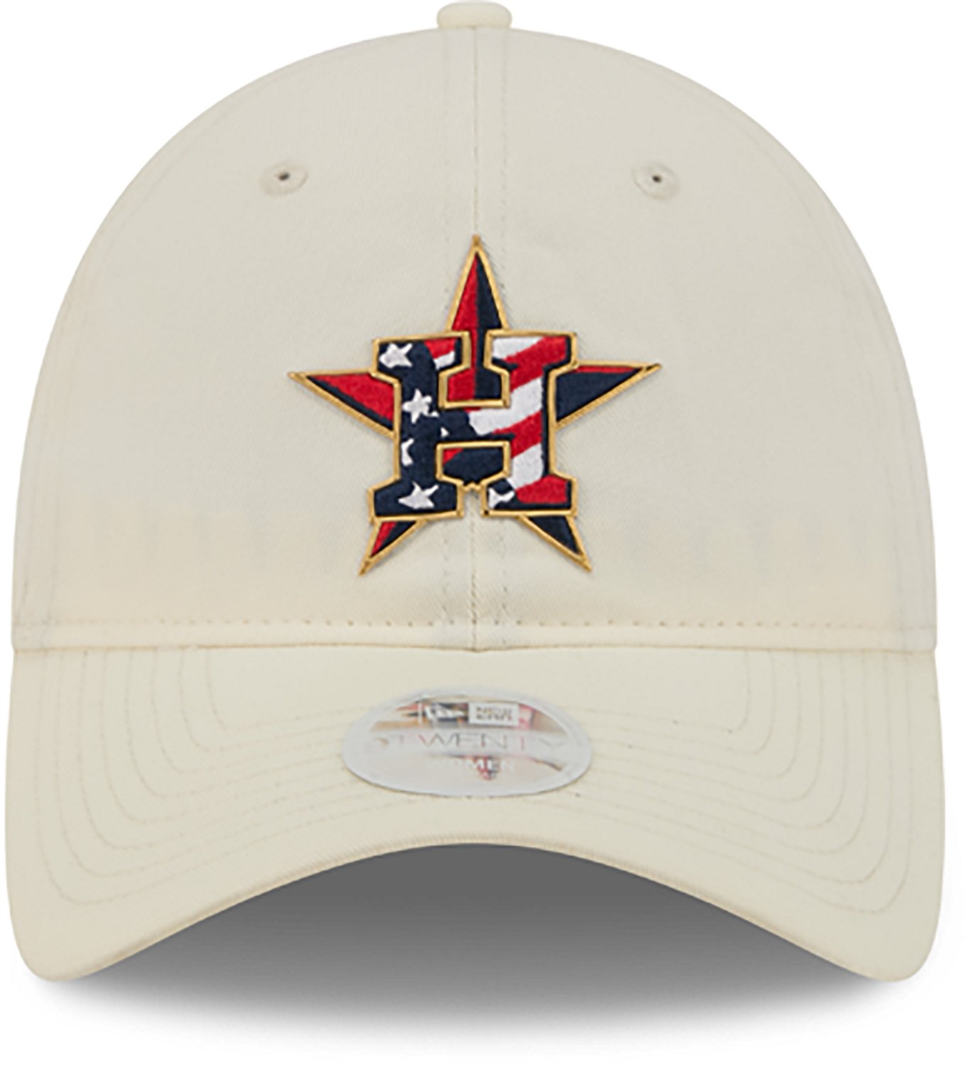 New Era Women's Houston Astros USA 250 4th of July 9TWENTY Adjustable Hat - view number 2