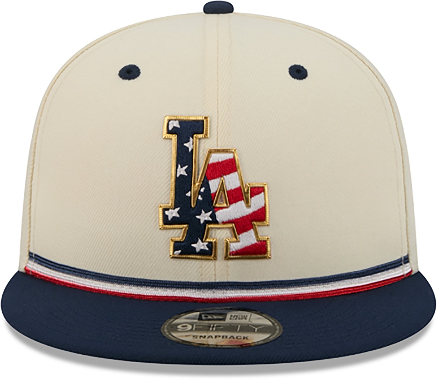 New Era Men's Los Angeles Dodgers 4th of July 9FIFTY Snapback Hat - view number 2