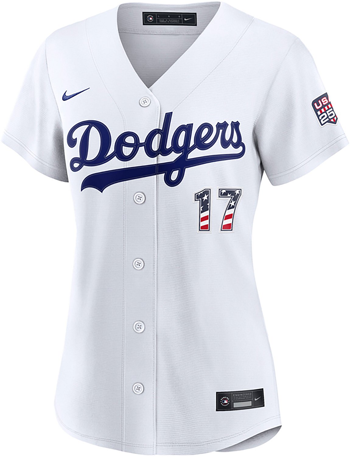 Nike Women's Los Angeles Dodgers USA 250 4th of July Home Stadium Jersey Shohei Ohtani - view number 2