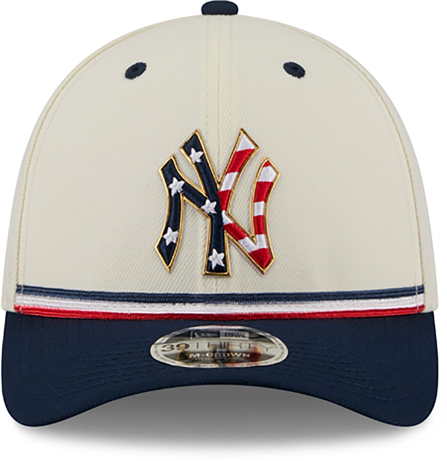 New Era Men's New York Yankees USA 250 4th of July 39THIRTY M-Crown Flex Hat - view number 2