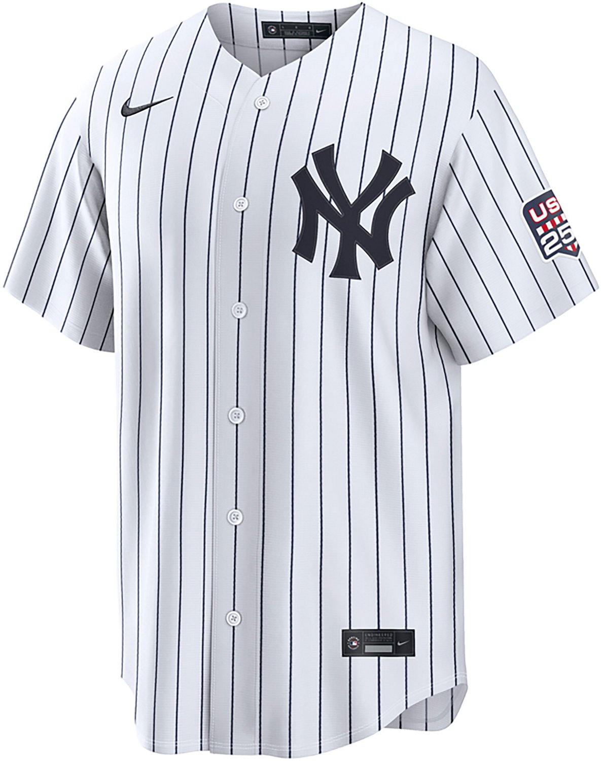 Nike Men's New York Yankees USA 250 4th of July Home Stadium Jersey Aaron Judge - view number 2