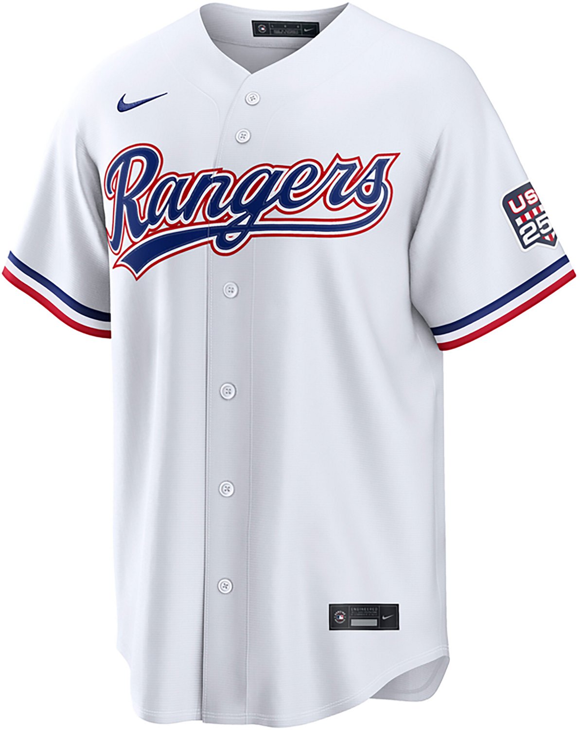 Nike Men's Texas Rangers USA 250 4th of July Home Stadium Jersey Corey Seager - view number 2