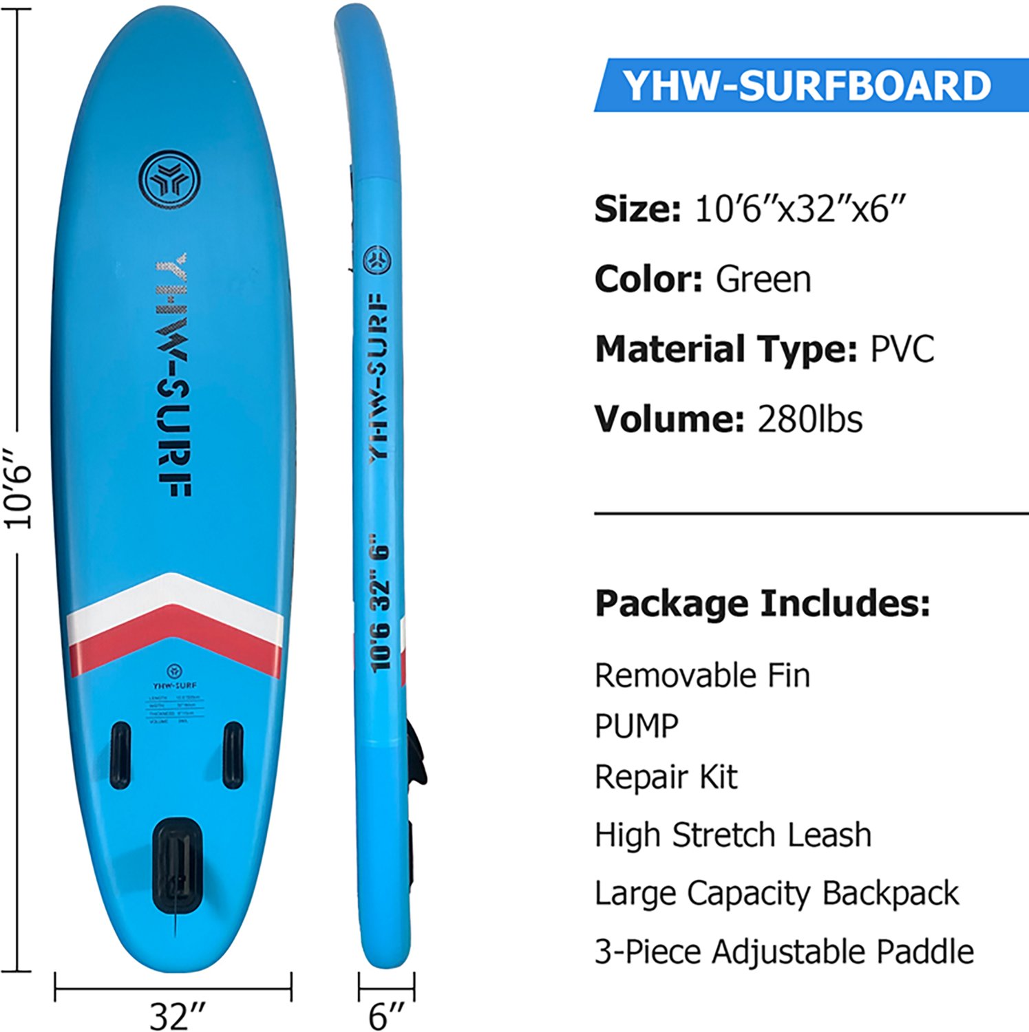 InQracer Inflatable Stand Up Paddle Board - view number 4