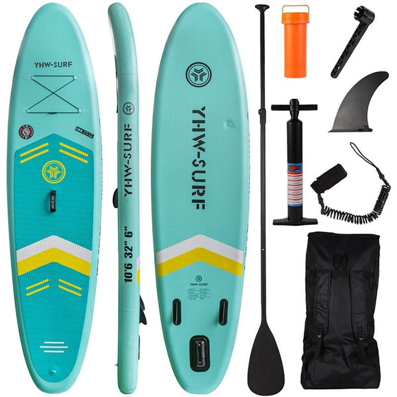 InQracer 10'6" Green Inflatable Stand Up Paddle Board | Camping World