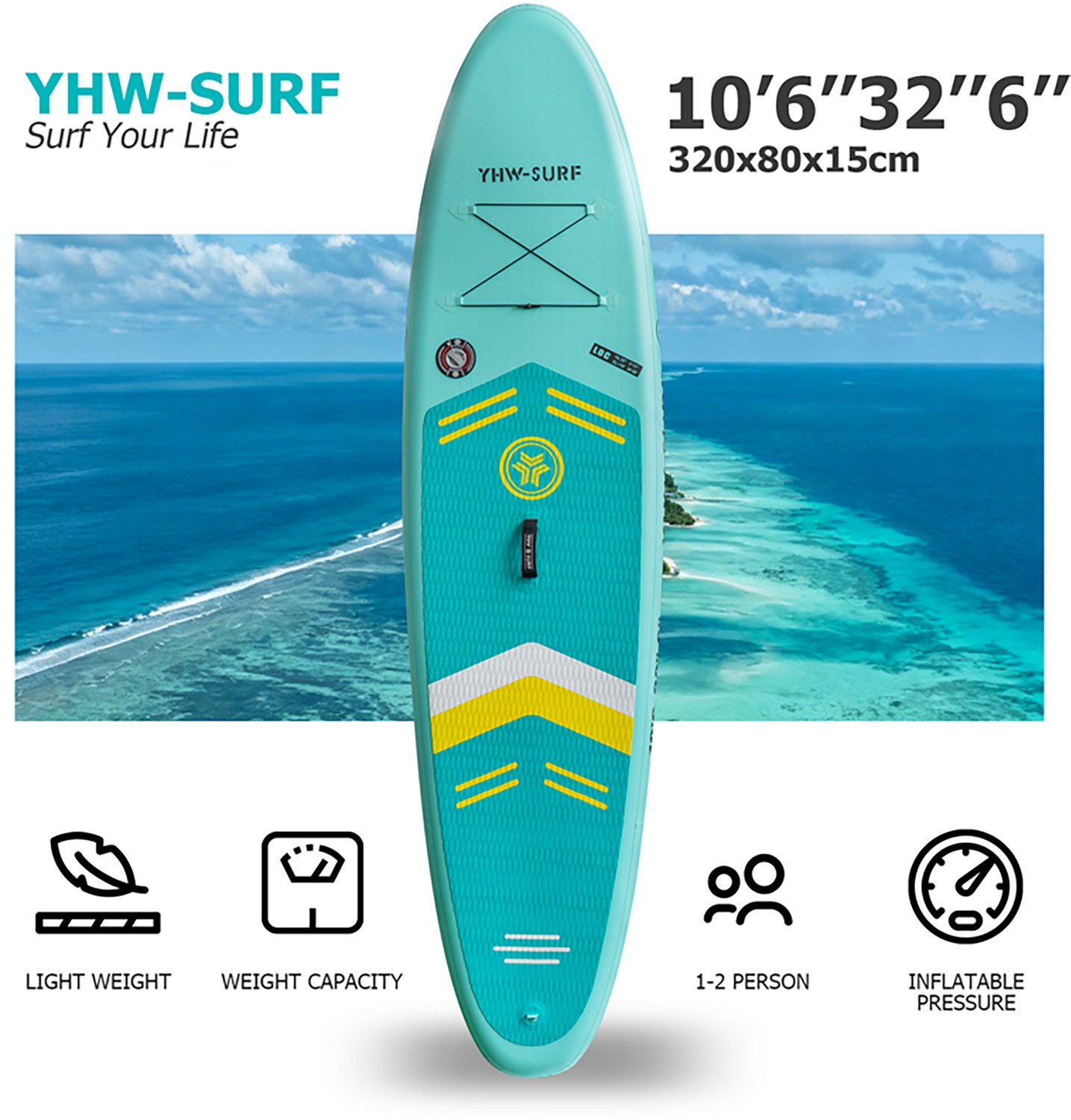 InQracer Inflatable Stand Up Paddle Board