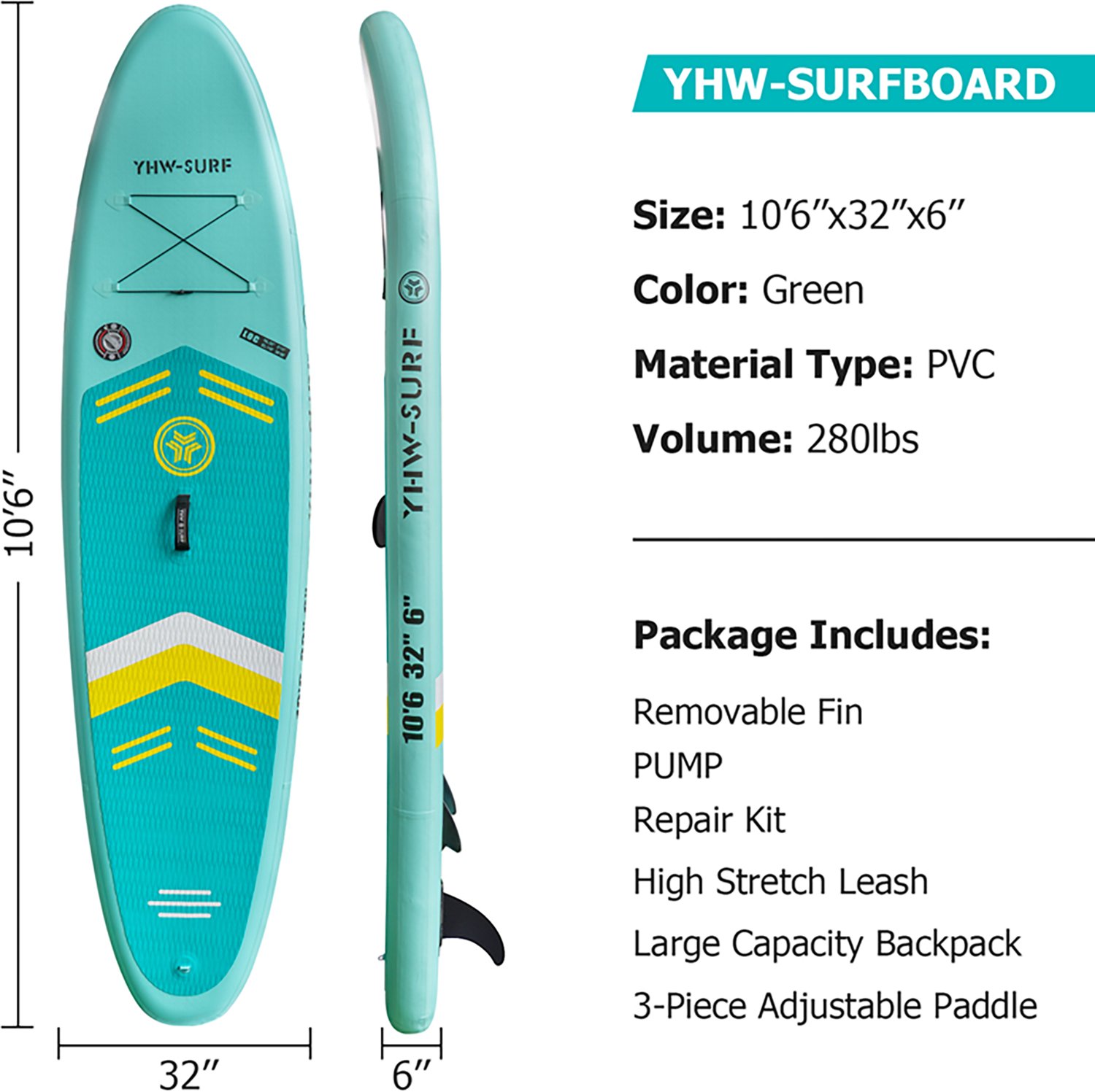 InQracer Inflatable Stand Up Paddle Board