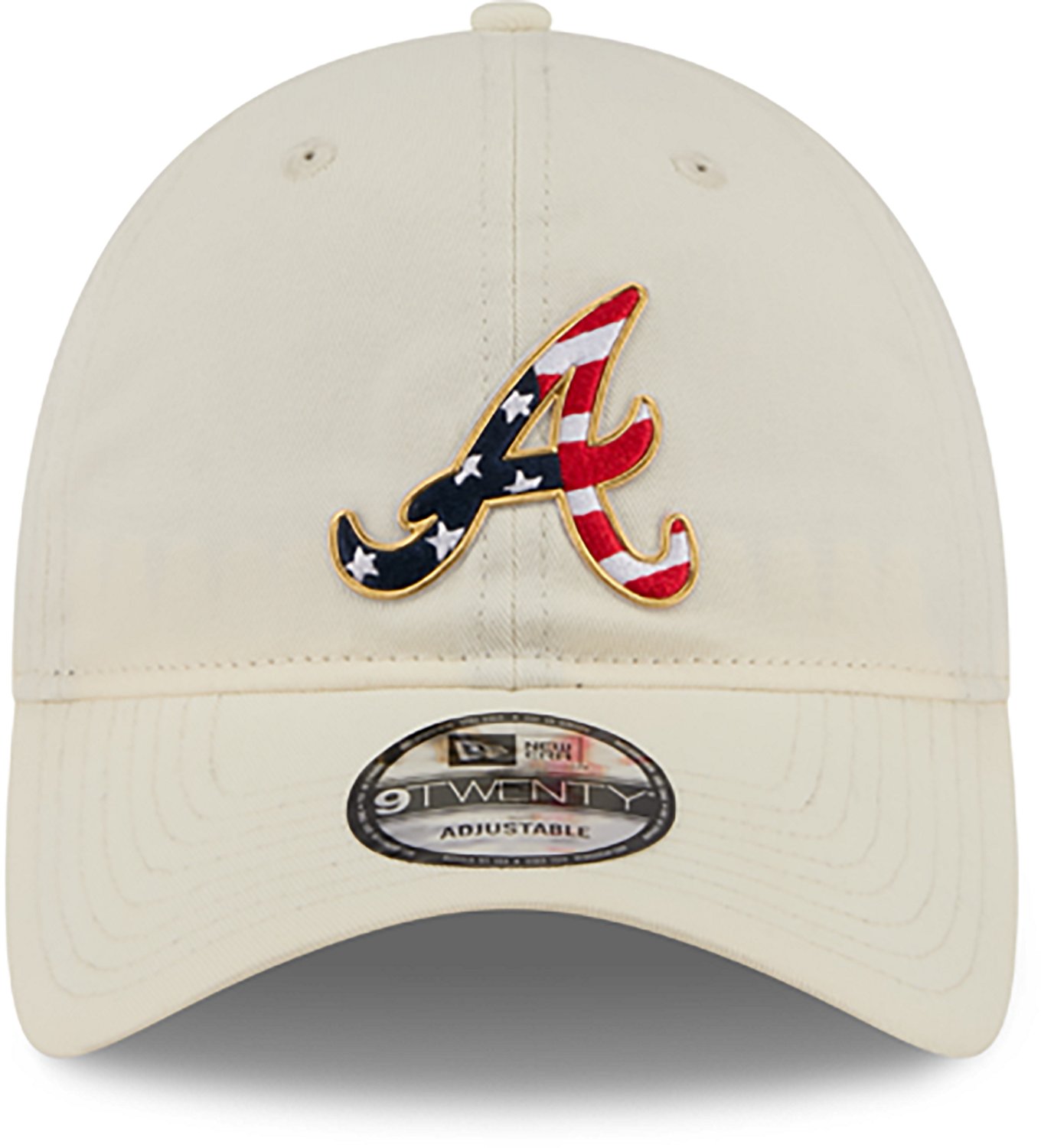 New Era Men's Atlanta Braves USA 250 4th of July 9TWENTY Adjustable Hat - view number 2