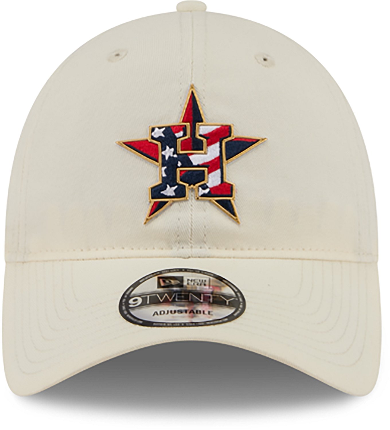 New Era Men's Houston Astros USA 250 4th of July 9TWENTY Adjustable Hat - view number 2