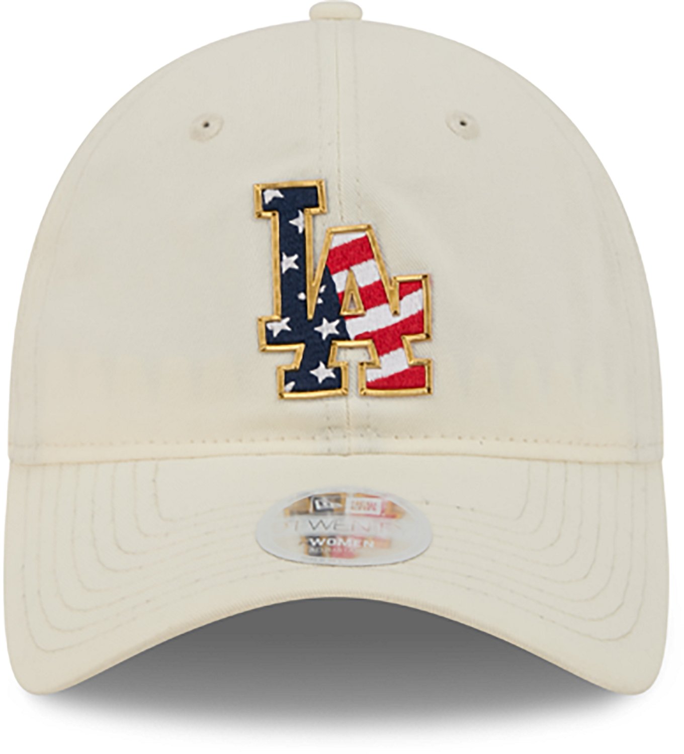 New Era Women's Los Angeles Dodgers USA 250 4th of July 9TWENTY Adjustable Hat - view number 2
