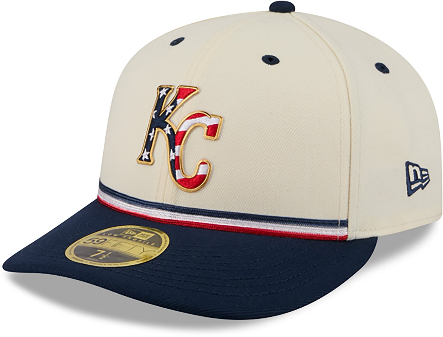 New Era Men's Kansas City Royals USA 250 4th of July Low Profile 59FIFTY Fitted Hat