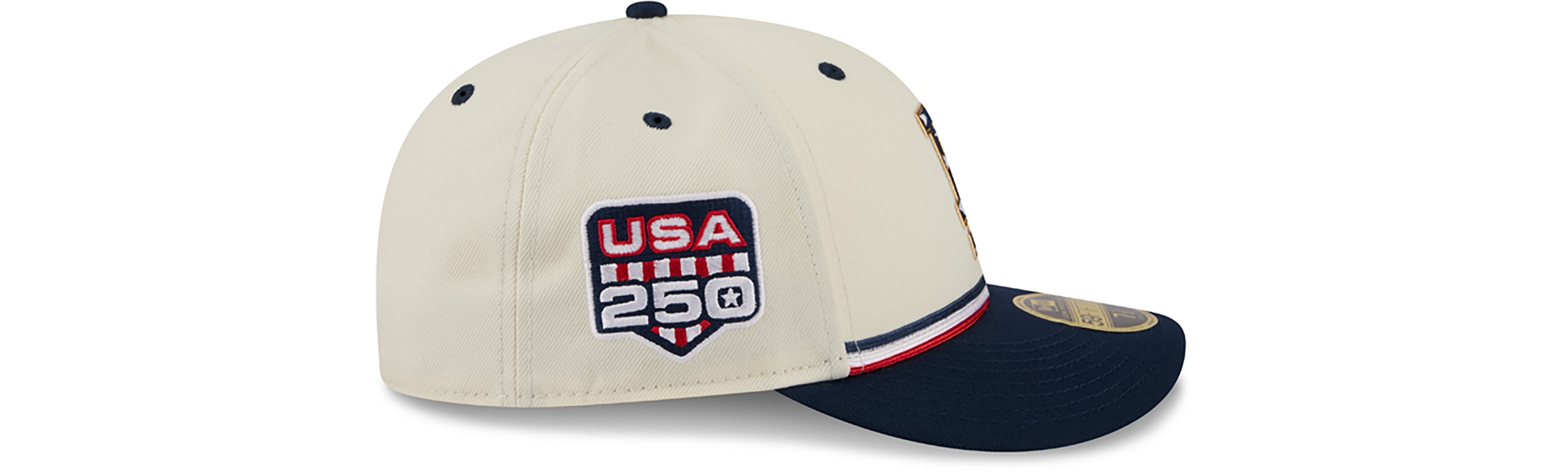 New Era Men's Los Angeles Dodgers USA 250 4th of July Low Profile 59FIFTY Fitted Hat