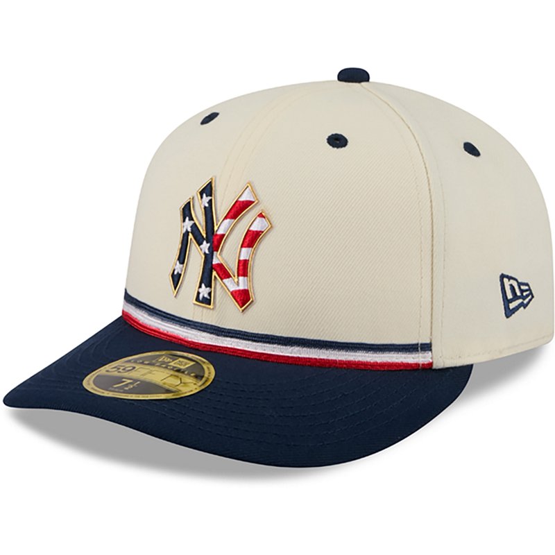 New Era Men's New York Yankees USA 250 4th of July Low Profile 59FIFTY Fitted Hat