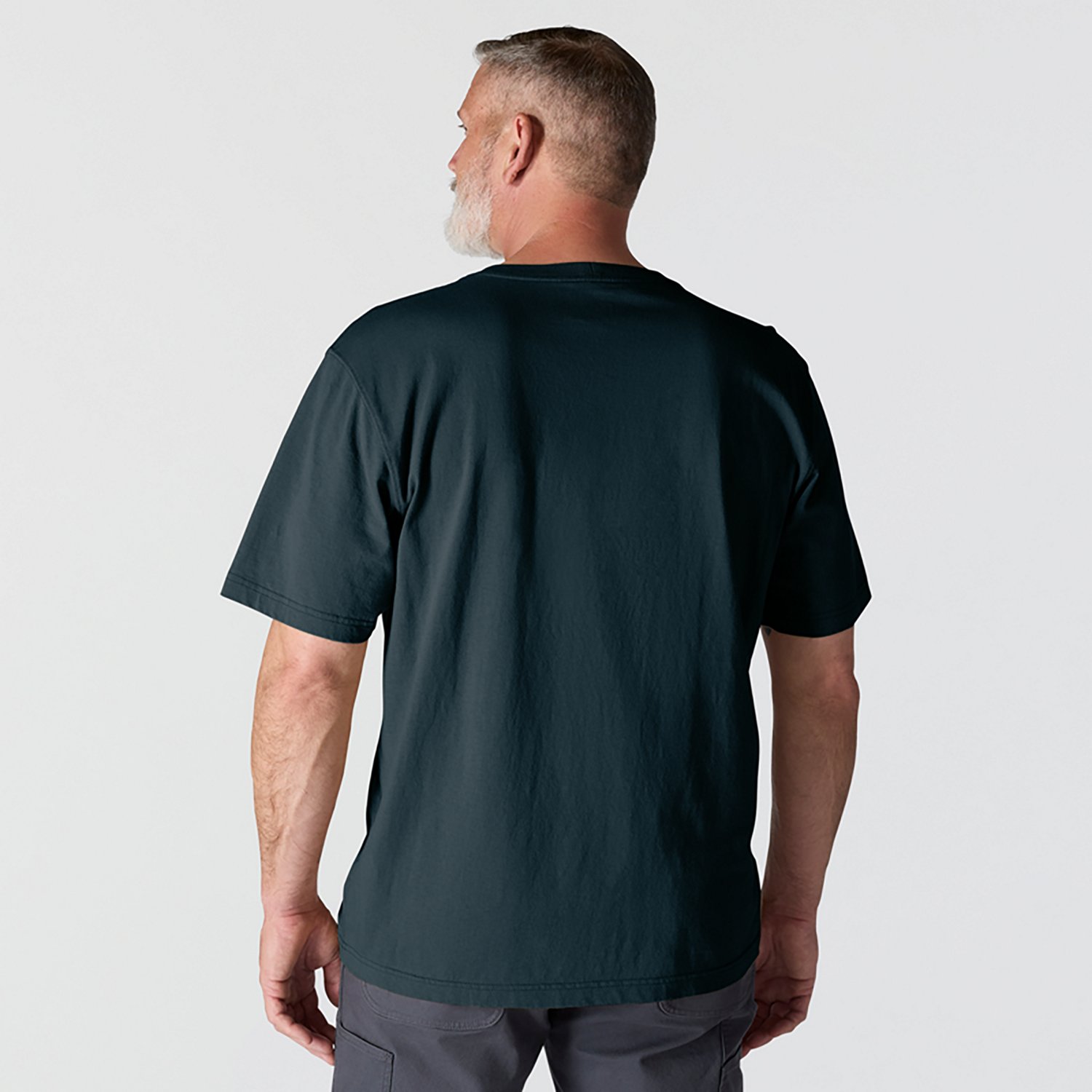 Carhartt Men's K87 Short Sleeve Workwear Pocket T-shirt                                                                          - view number 2