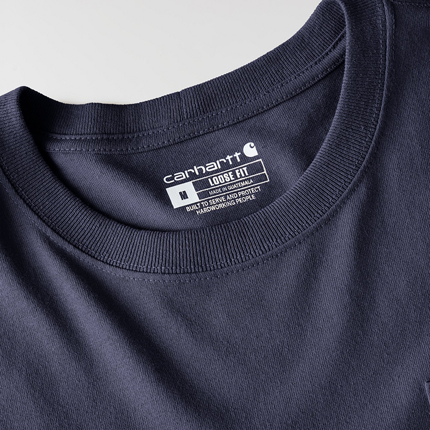 Carhartt Men's K87 Short Sleeve Workwear Pocket T-shirt                                                                          - view number 8