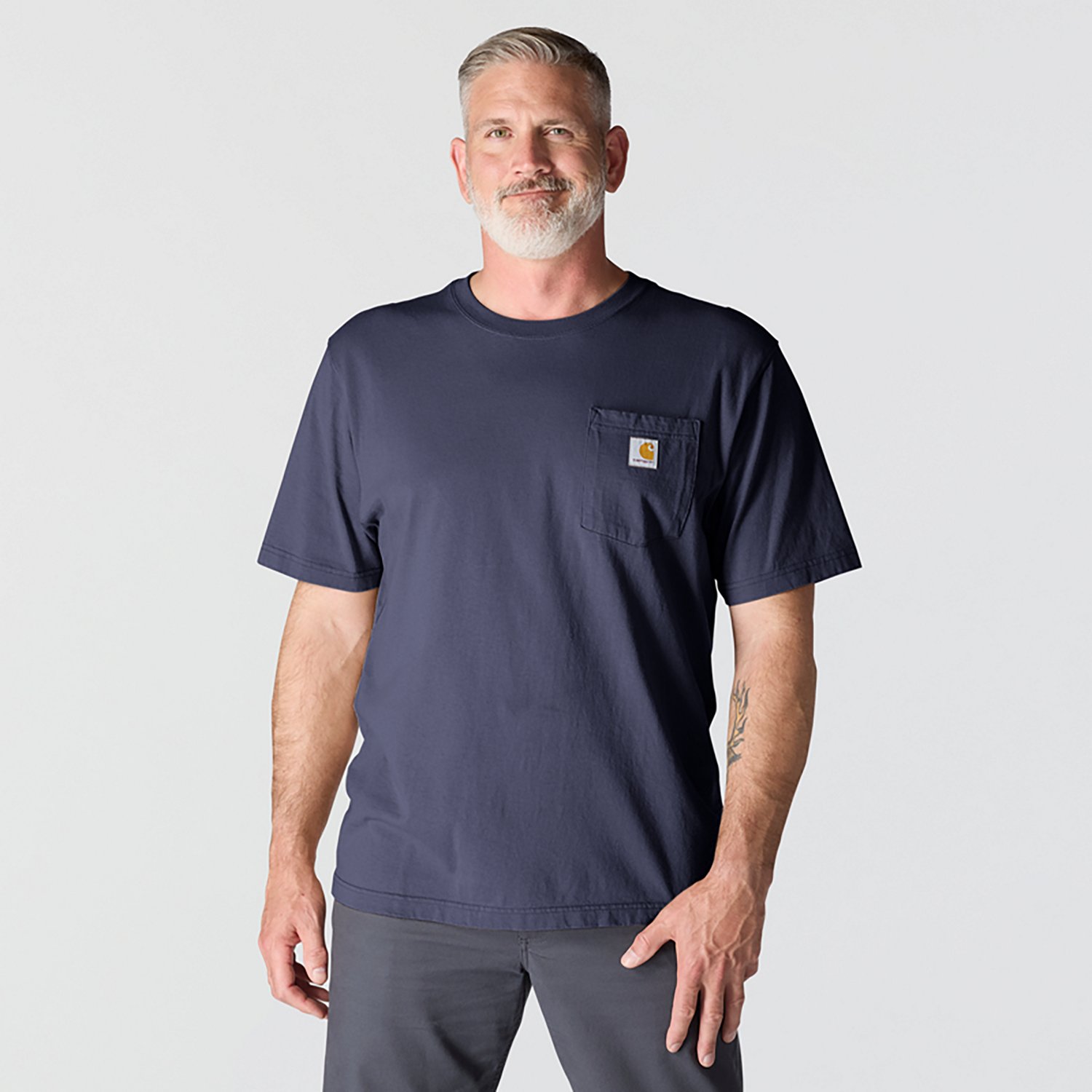 Carhartt Men's K87 Short Sleeve Workwear Pocket T-shirt