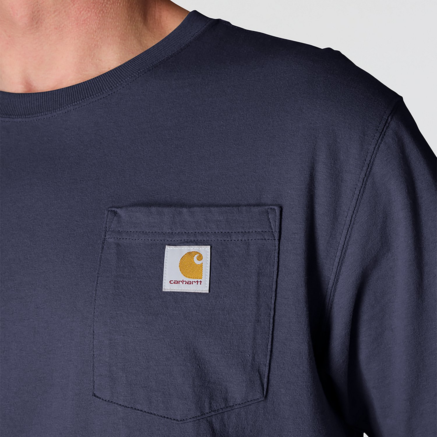 Carhartt Men's K87 Short Sleeve Workwear Pocket T-shirt                                                                          - view number 4