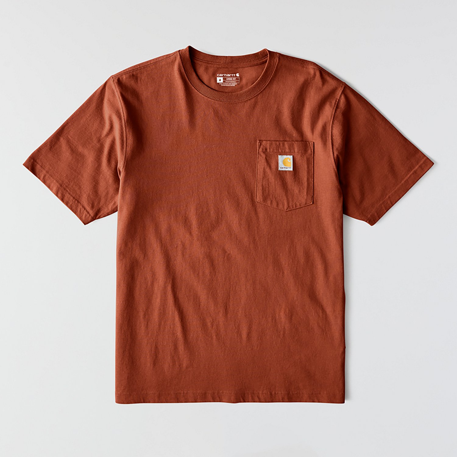 Carhartt Men's K87 Short Sleeve Workwear Pocket T-shirt                                                                          - view number 5