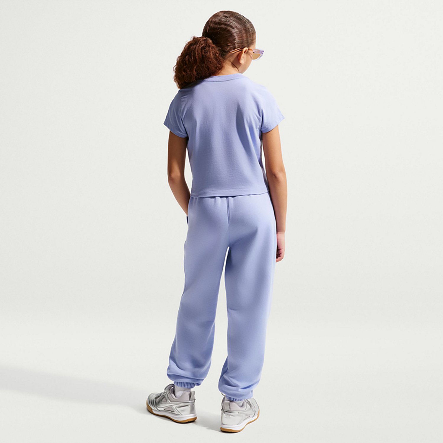 Nike Sportswear Girls' Big Kids Cropped T-Shirt - view number 2