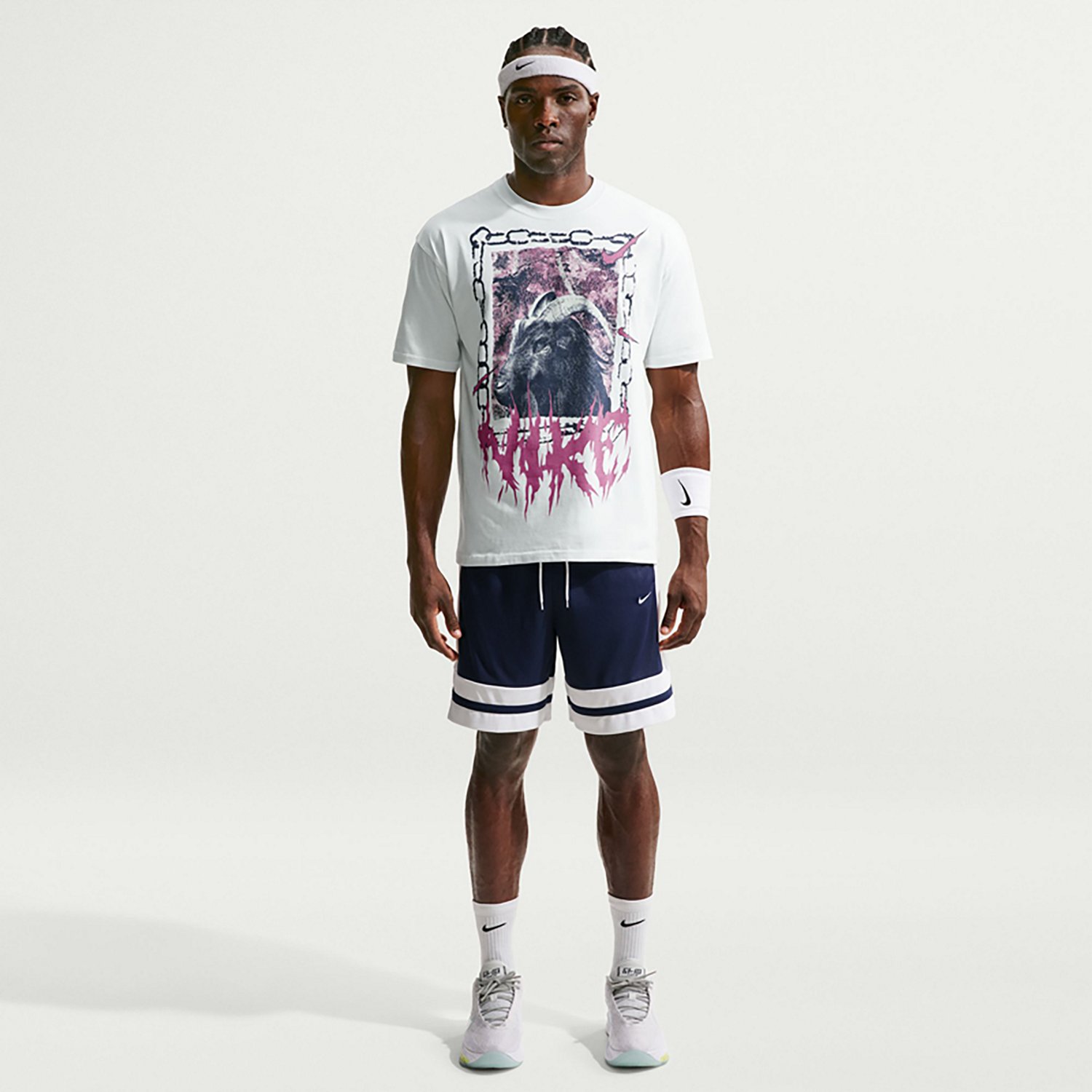 Nike Men’s Basketball Max90 Short Sleeve Graphic T‑Shirt