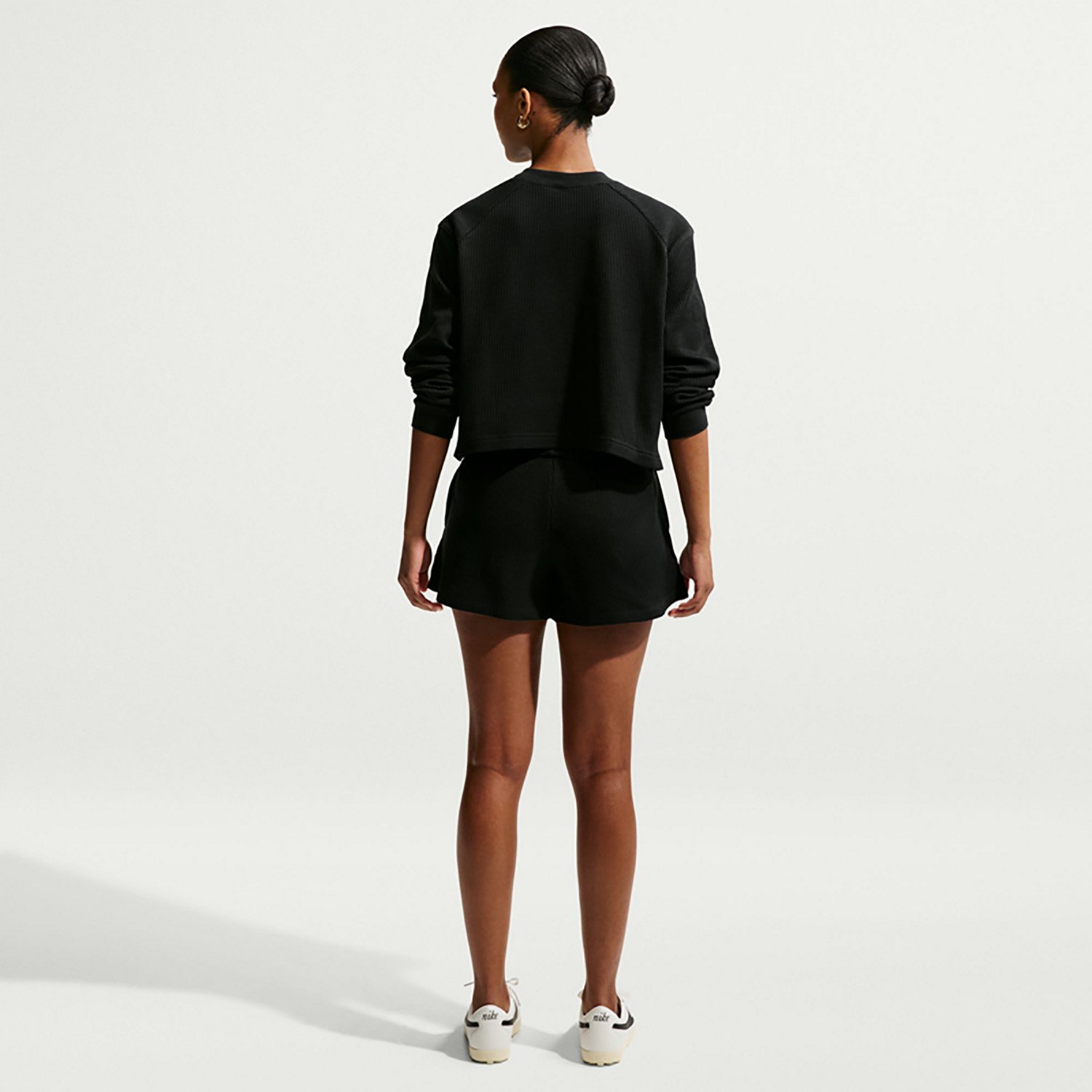 Nike Women’s Sportswear Chill Waffle Loose Mid‑Rise Shorts - view number 2