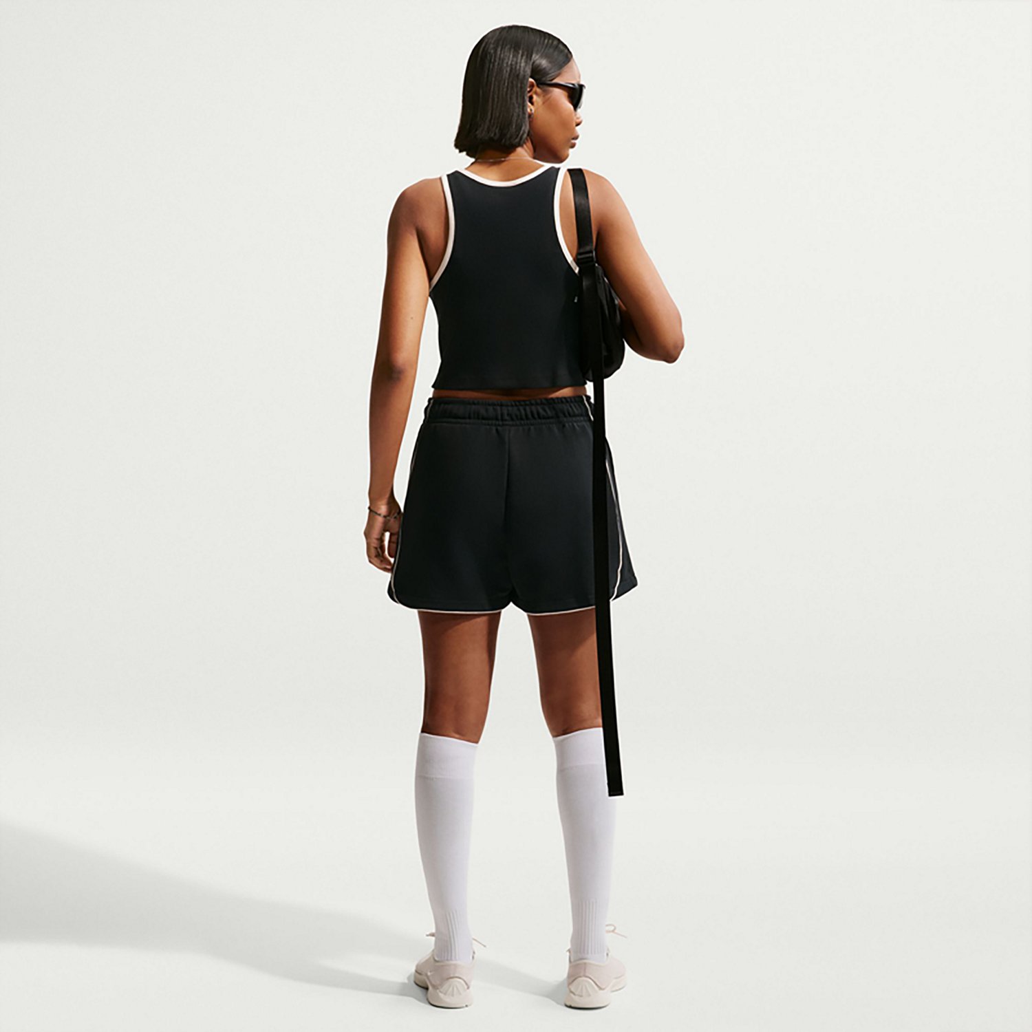 Nike Women’s Sportswear Loose Mid‑Rise Fleece Shorts 3" - view number 2