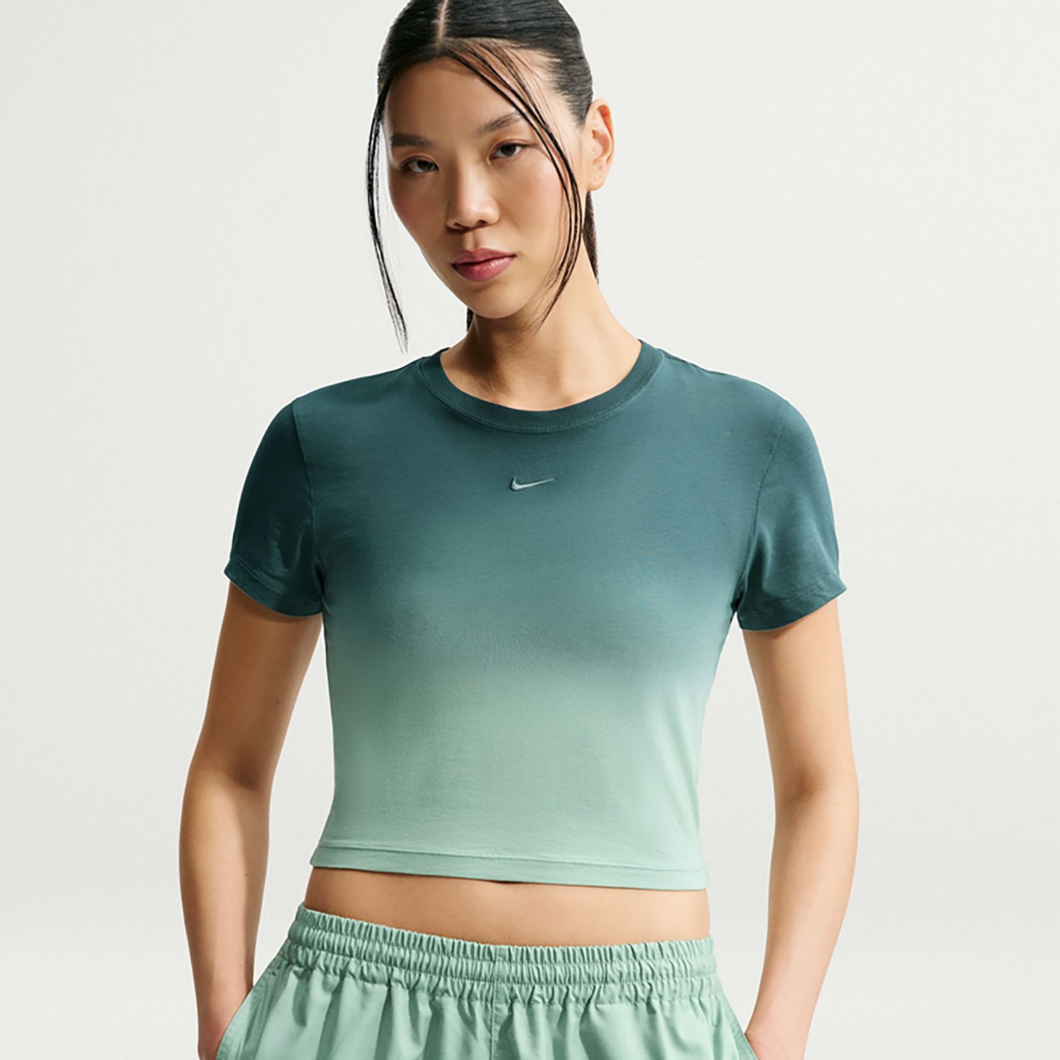 Nike Women's Sportswear Chill Knit Slim Cropped T-shirt - view number 3