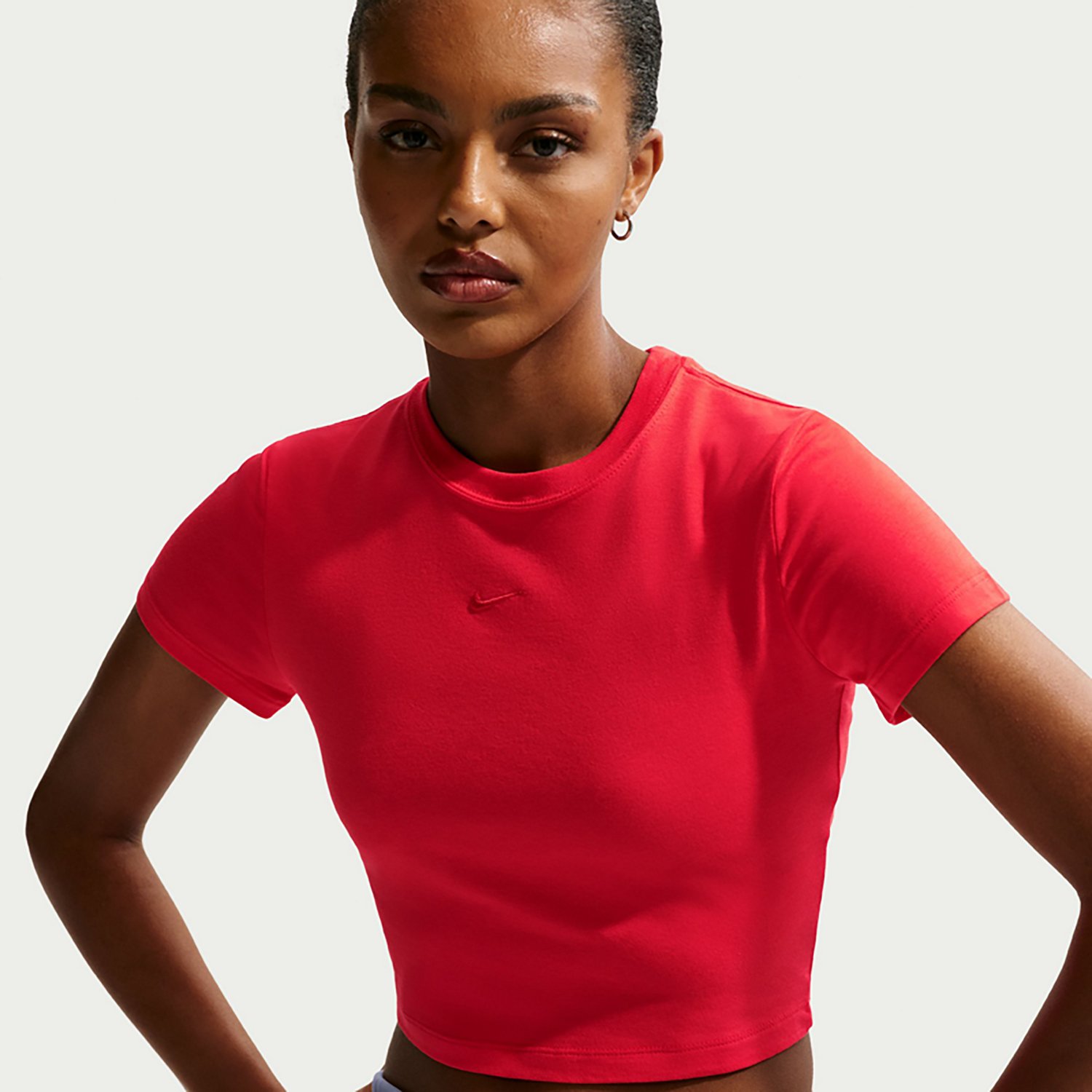 Nike Women's Sportswear Chill Knit Cropped T-shirt - view number 3