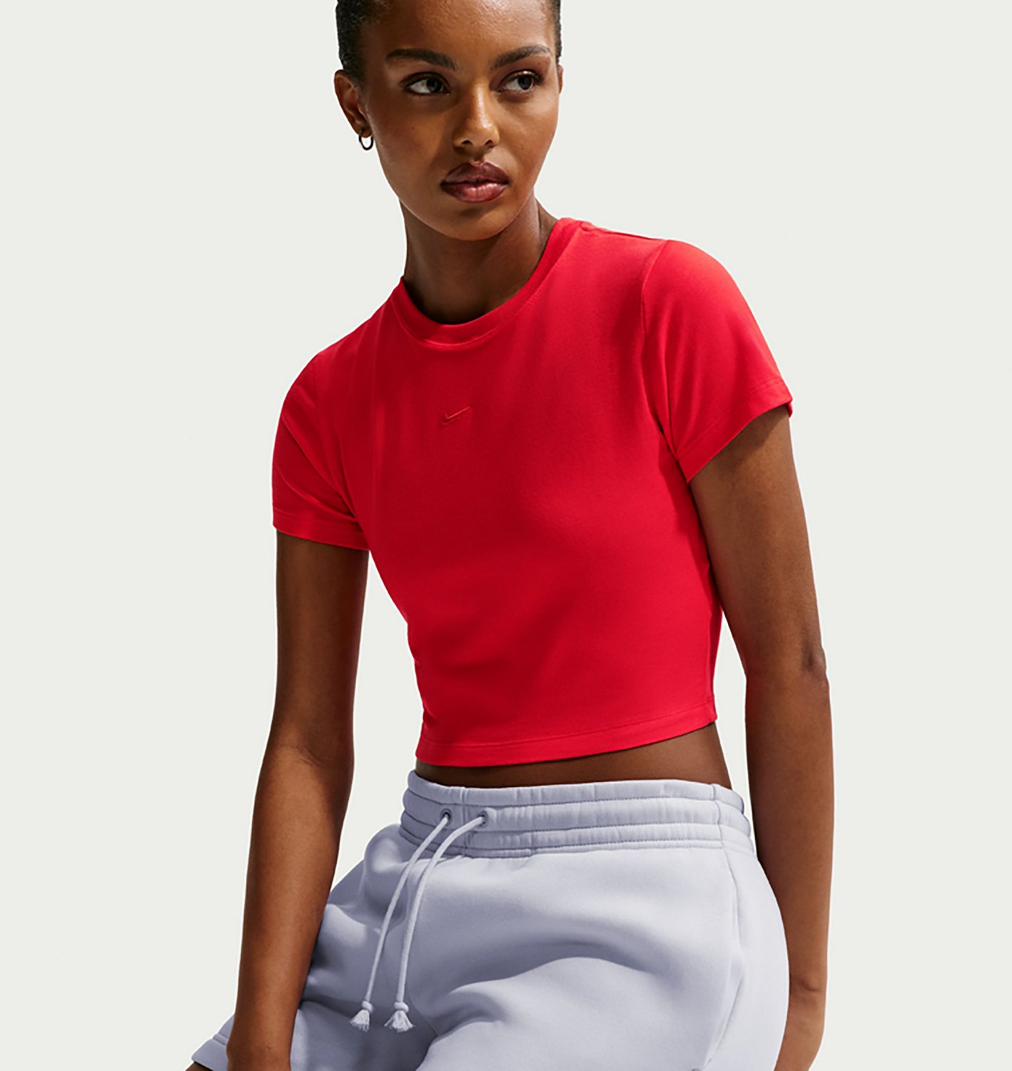 Nike Women's Sportswear Chill Knit Cropped T-shirt - view number 5