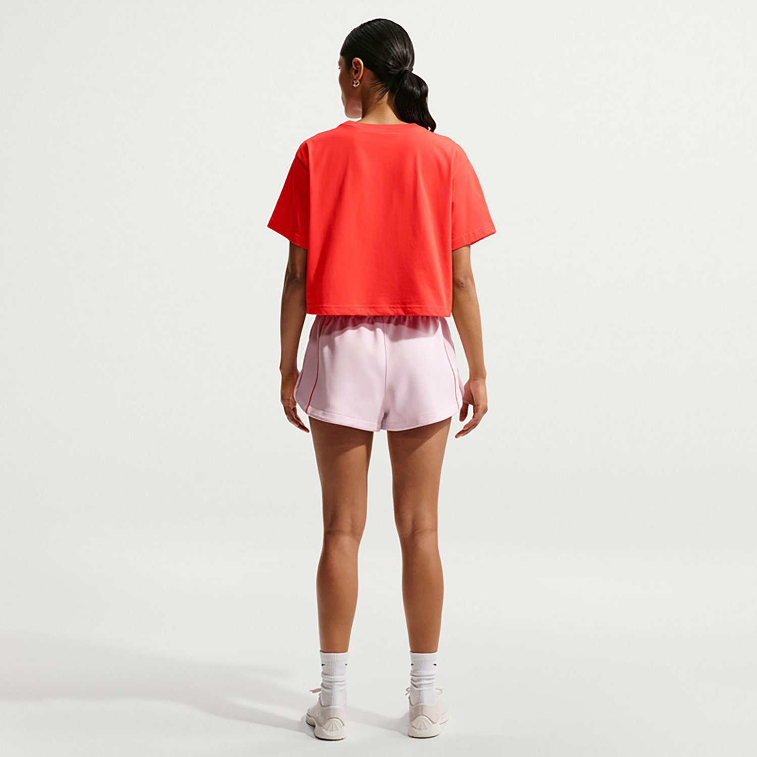 Nike Women's Nike Sportswear Classic Crop Short Sleeve T-shirt - view number 2