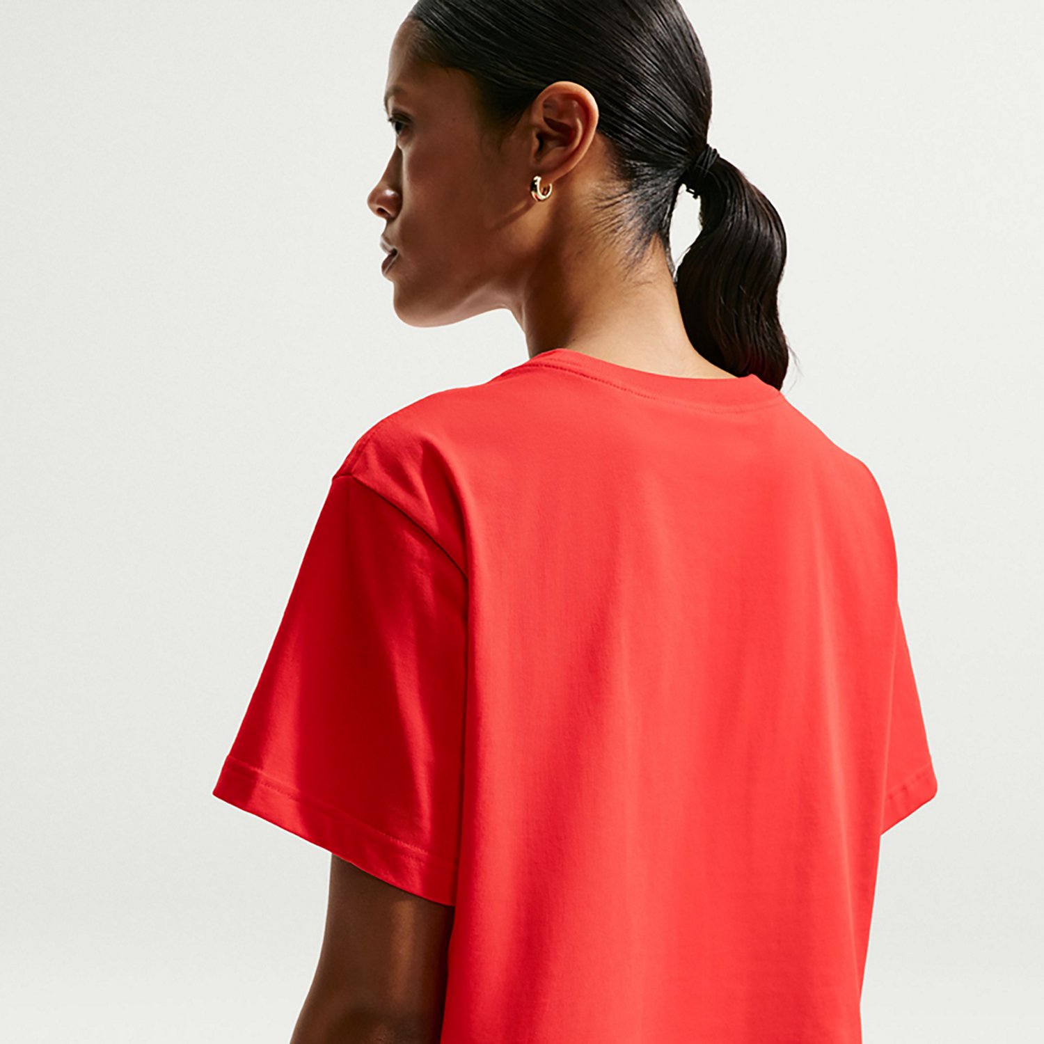 Nike Women's Nike Sportswear Classic Crop Short Sleeve T-shirt - view number 4