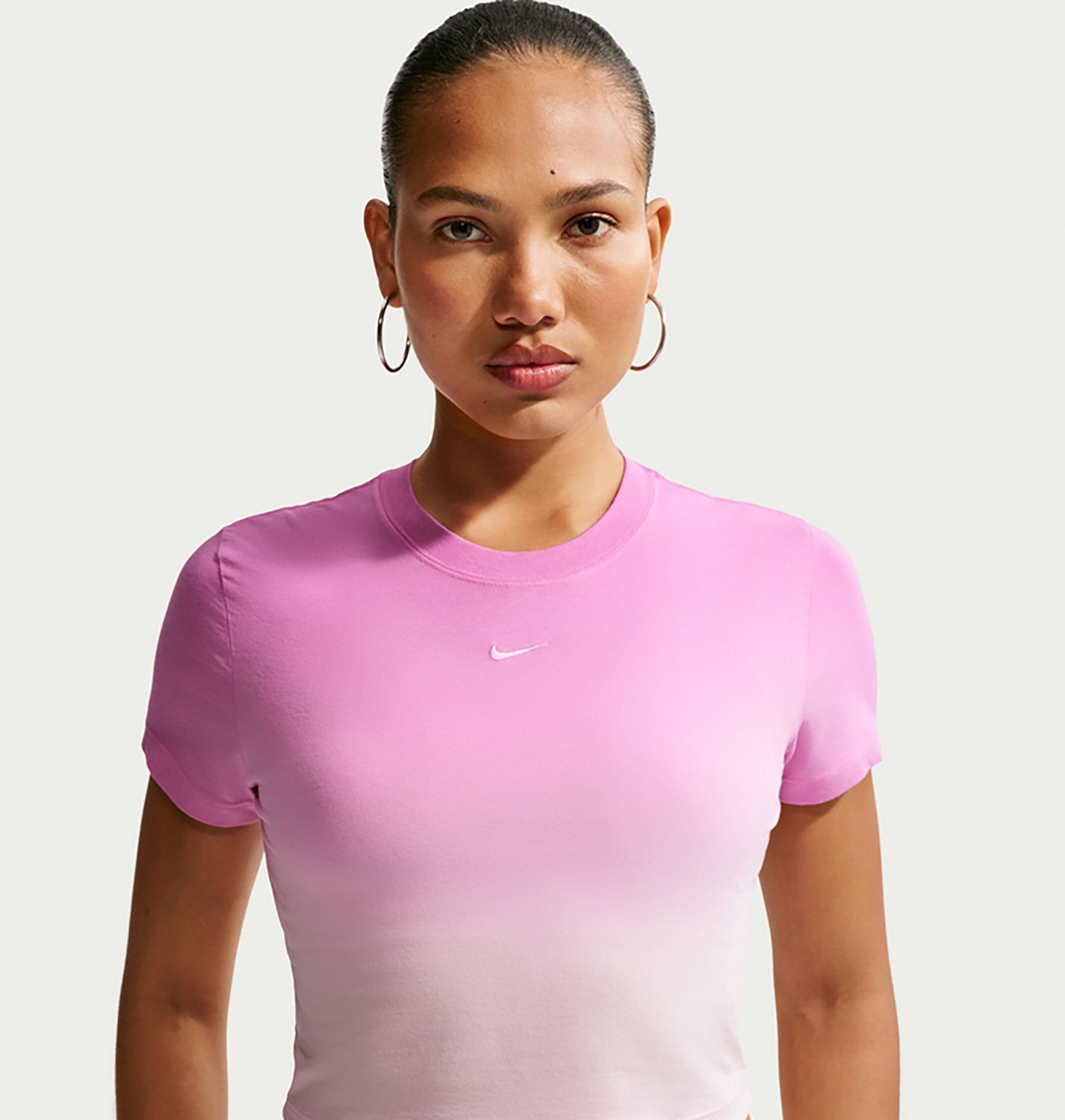 Nike Women's Sportswear Chill Knit Slim Cropped T-shirt - view number 3
