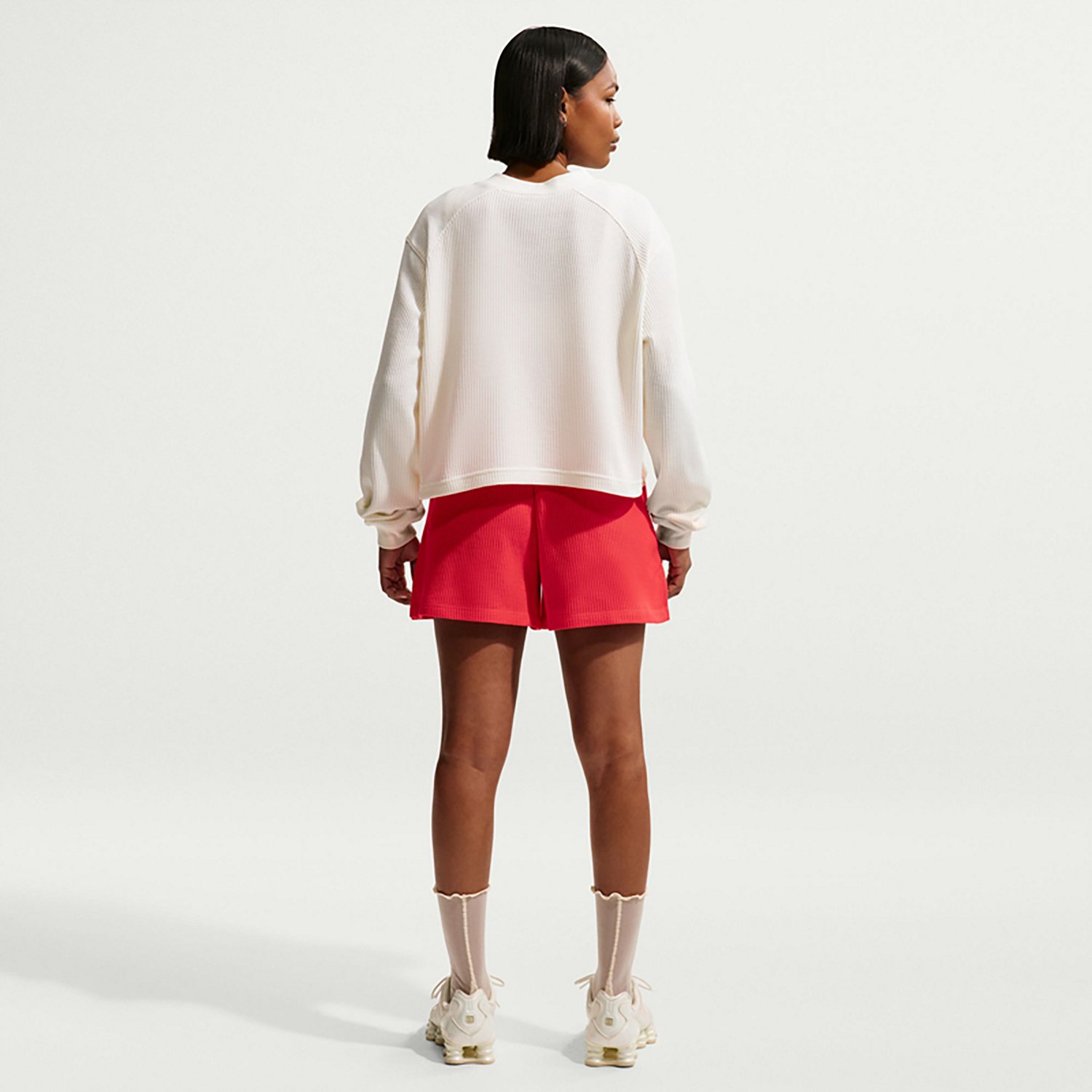Nike Sportswear Chill Waffle Women’s Oversized Long‑Sleeve Henley Top - view number 2