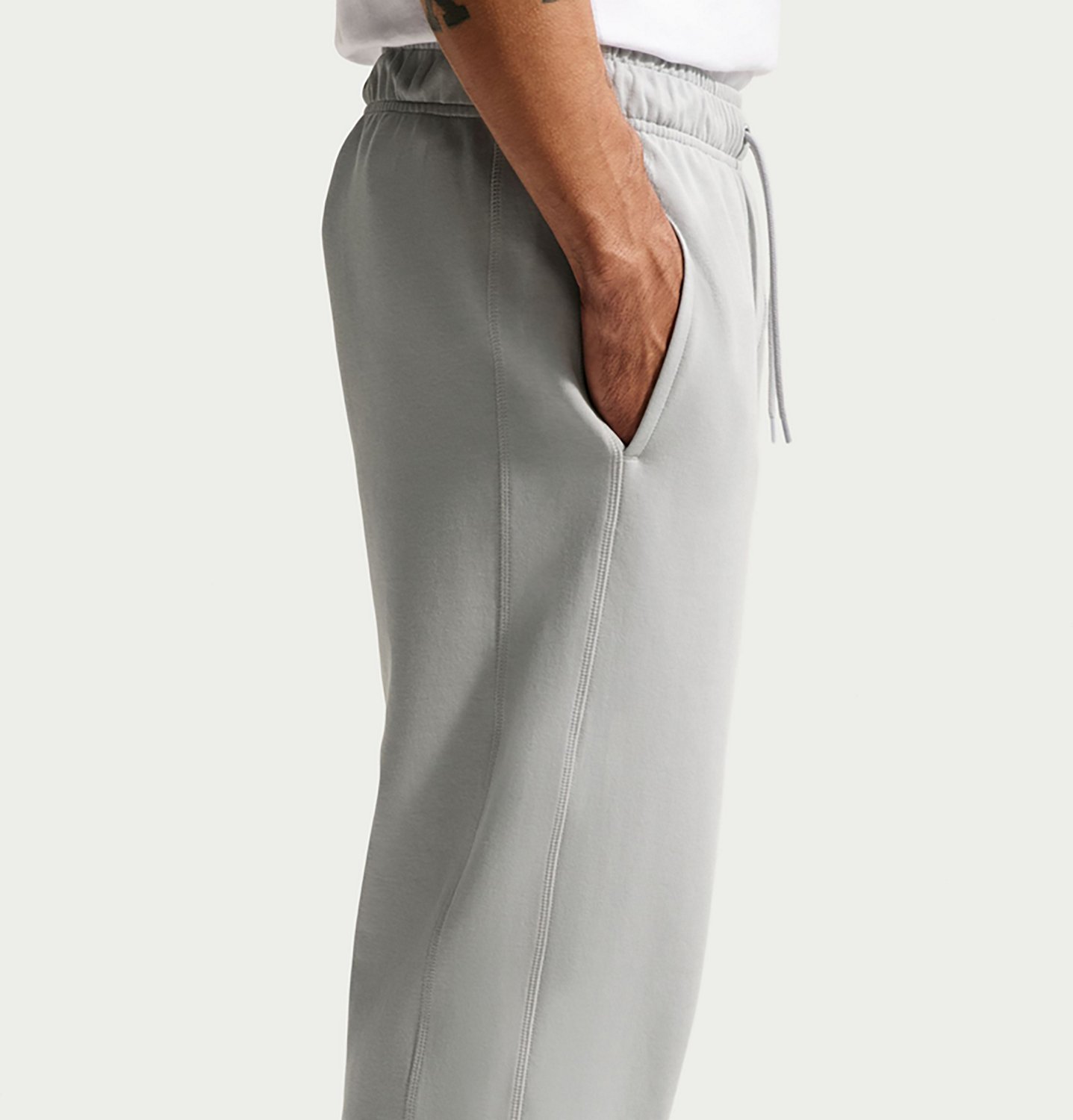 Nike Men's Sportswear Club Varsity Open Hem Pants - view number 4