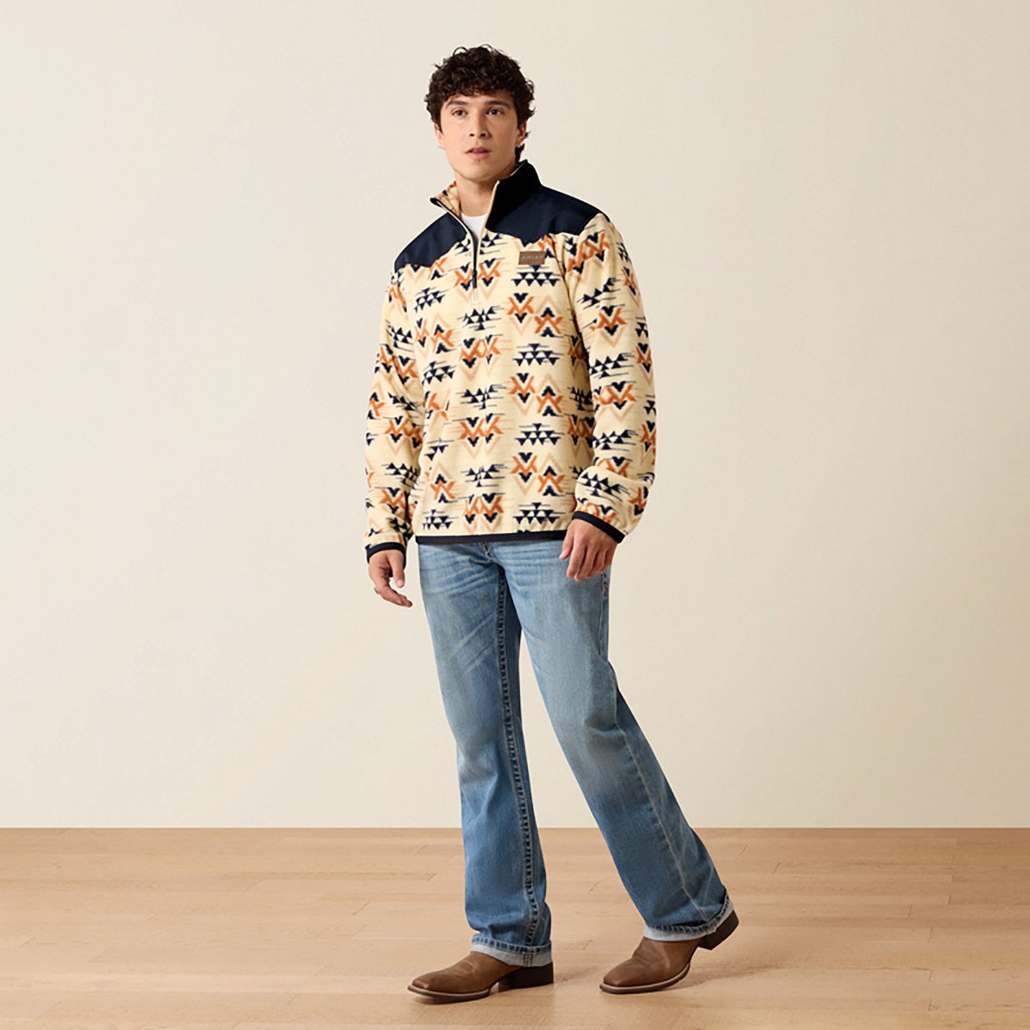 Ariat Men's Basis 2.0 1.4-Zip Sweatshirt - view number 4