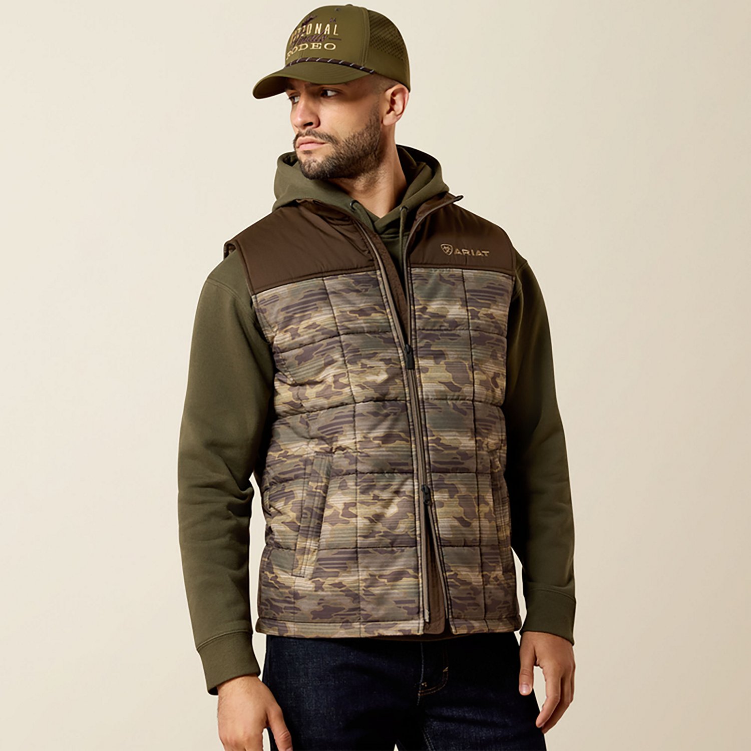 Ariat Men's Crius Insulated Camo Vest