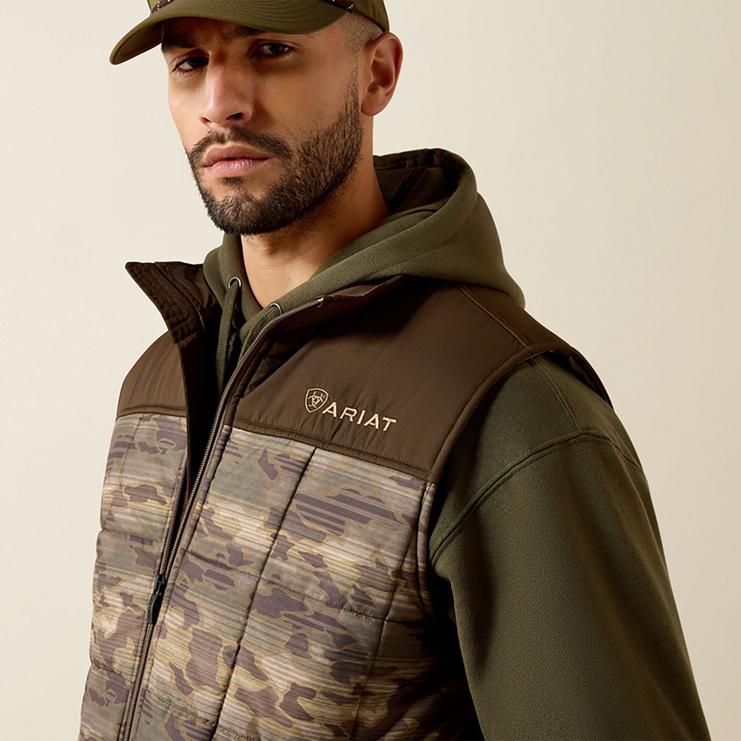 Ariat Men's Crius Insulated Camo Vest
