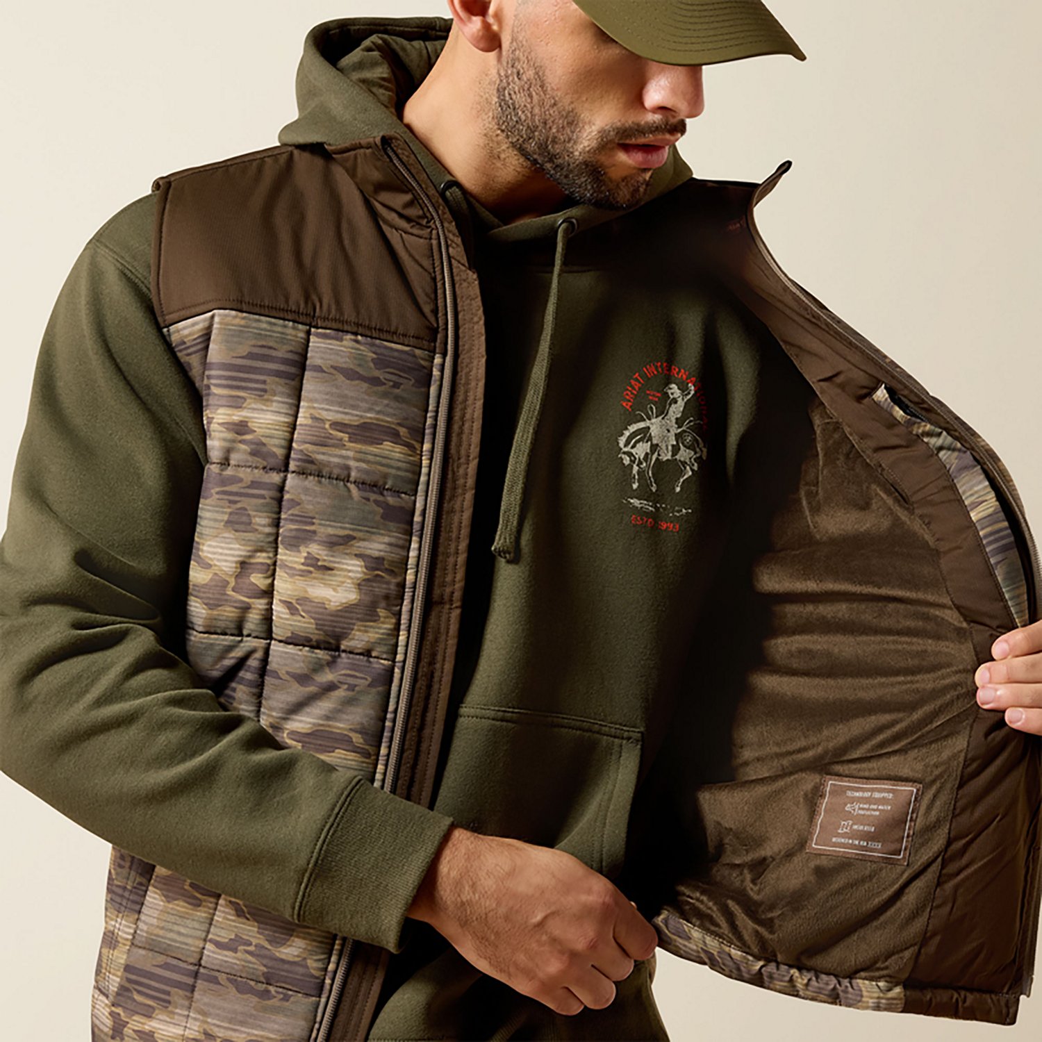 Ariat Men's Crius Insulated Camo Vest
