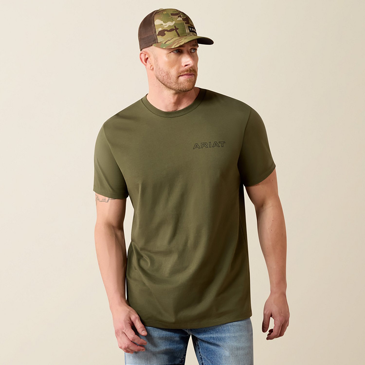 Ariat Men's Rust Serape Shield T-Shirt