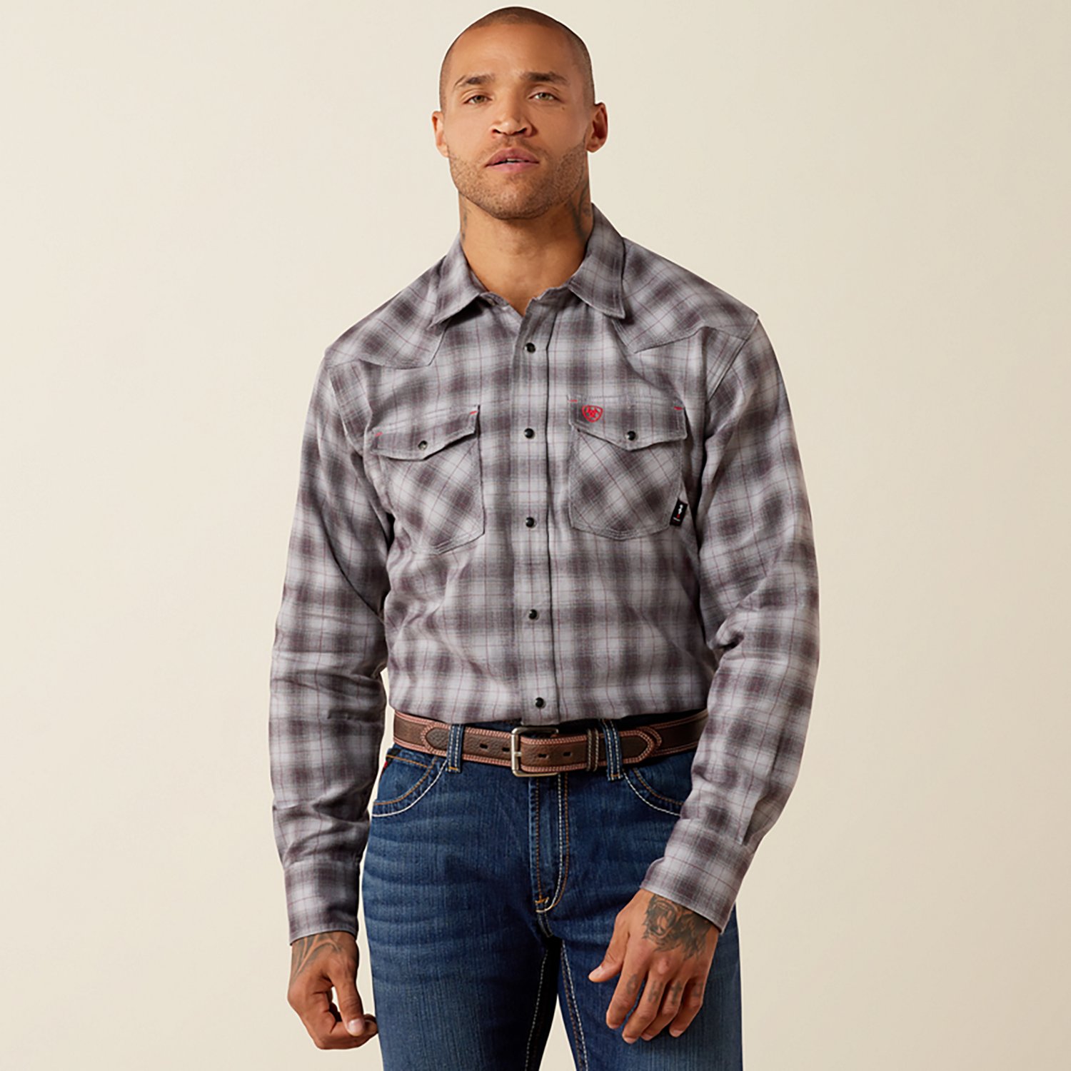 Ariat Men's Flame Resistant Rob Snap Work Shirt
