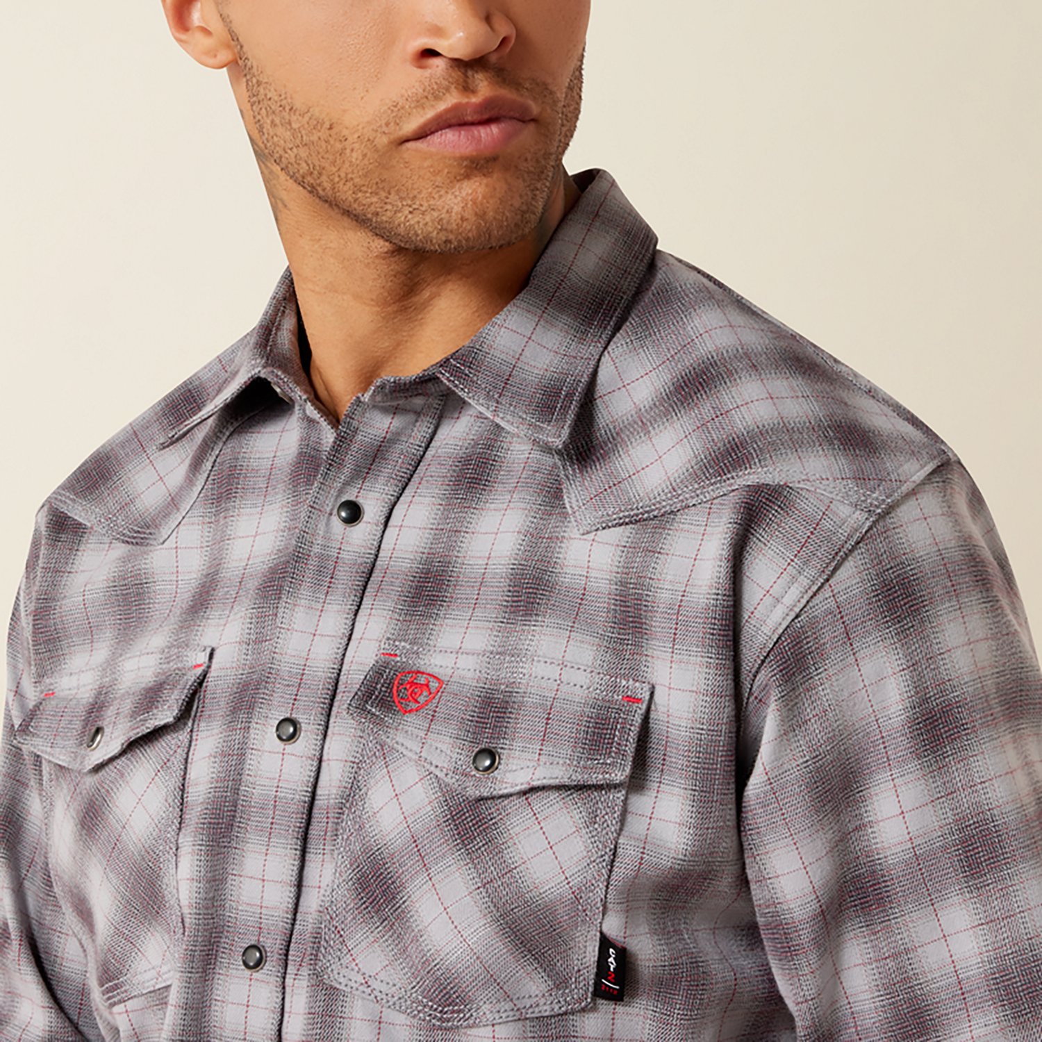 Ariat Men's Flame Resistant Rob Snap Work Shirt