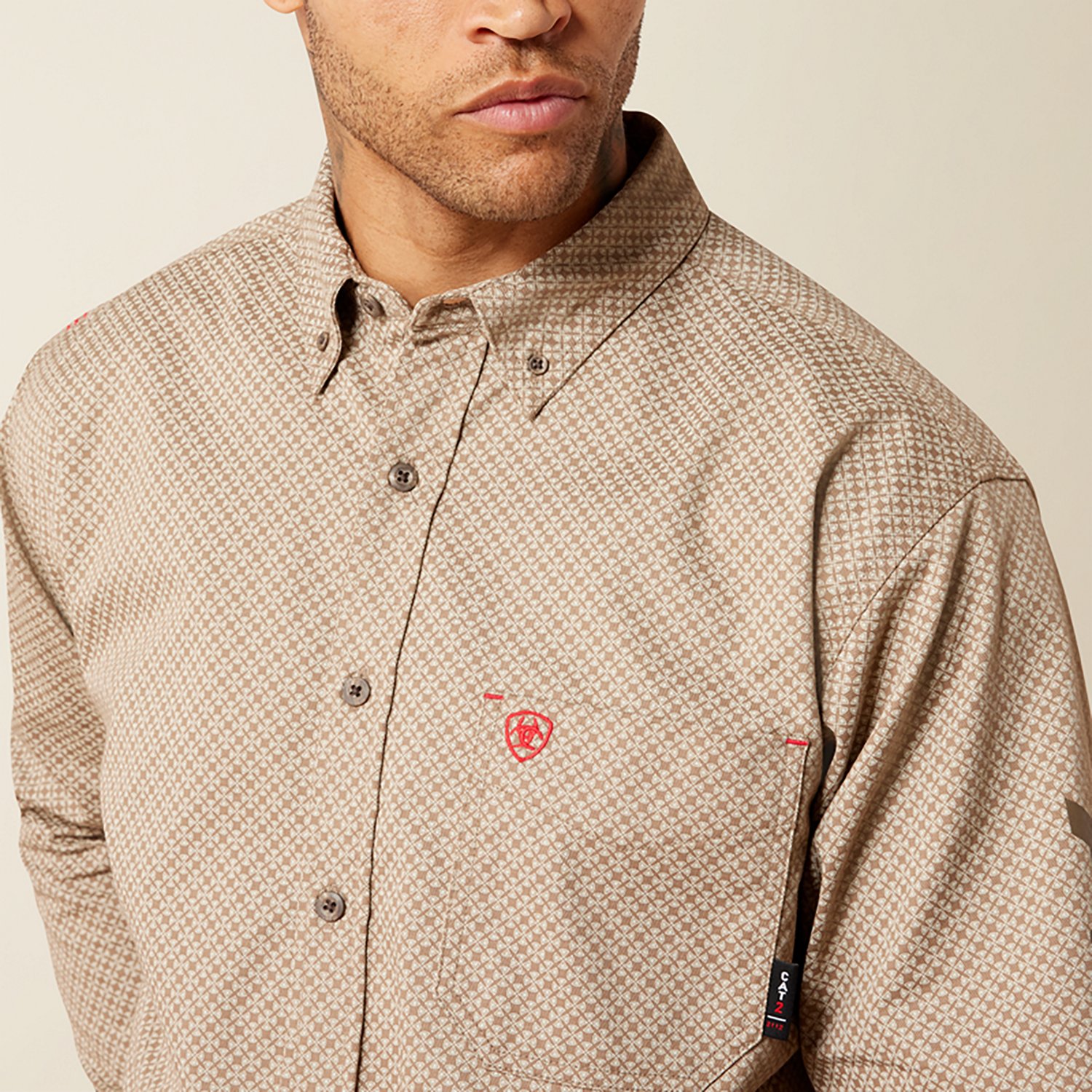Ariat Men's Flame Resistant Ty Logo Work Shirt - view number 4