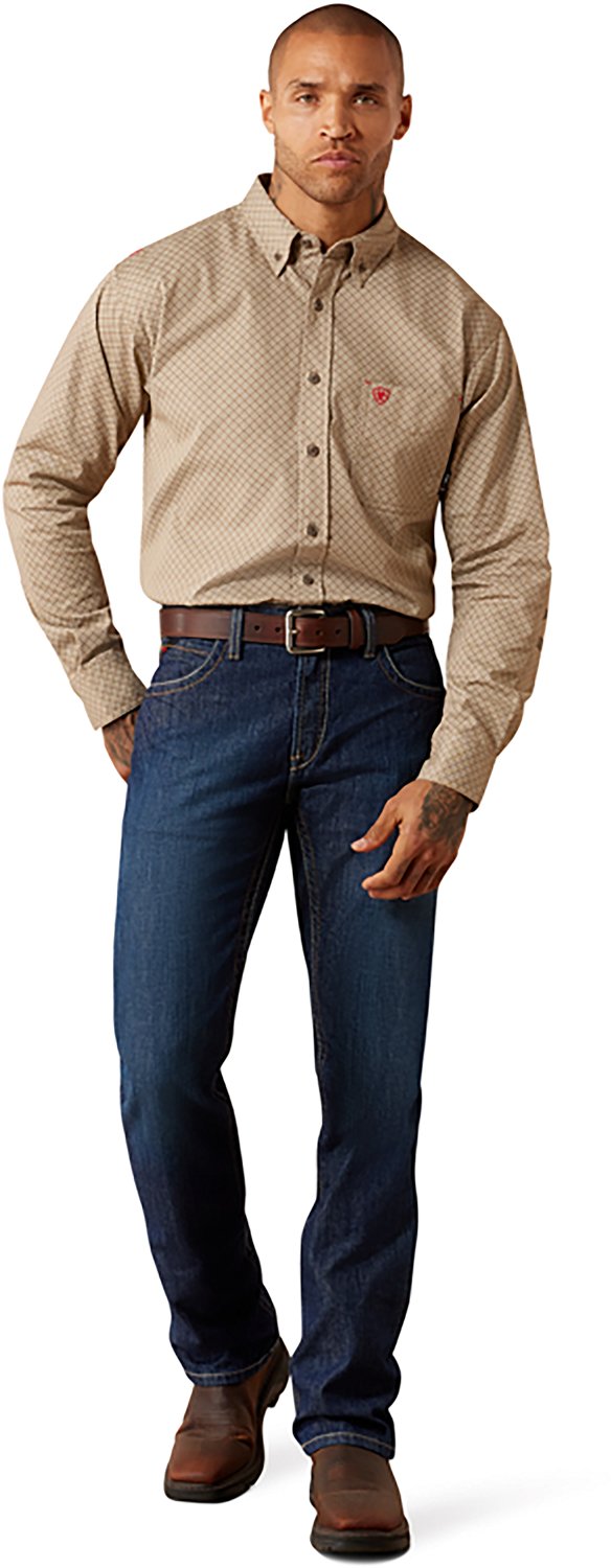 Ariat Men's Flame Resistant Ty Logo Work Shirt - view number 5