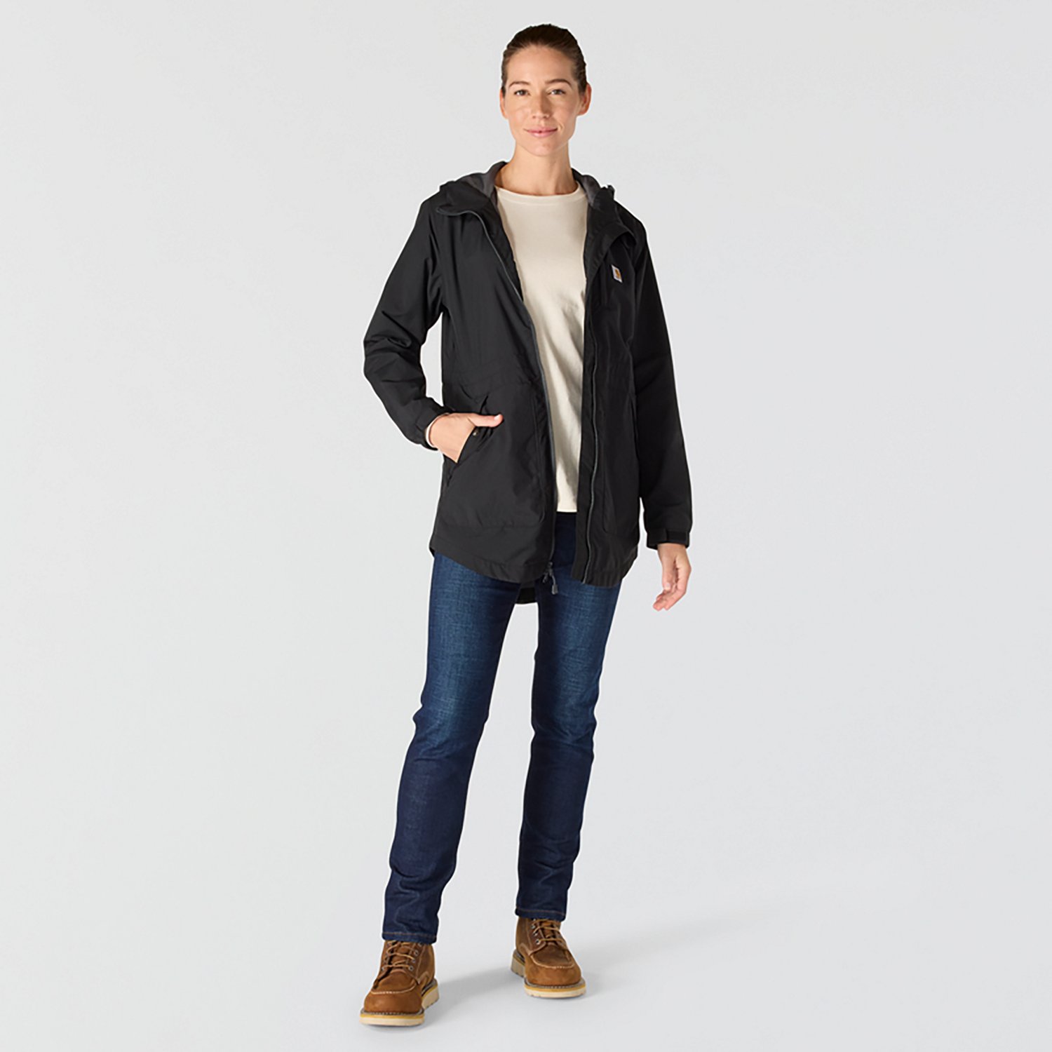 Carhartt Women's OC211 Rain Defender Lightweight Plus Size Coat - view number 8