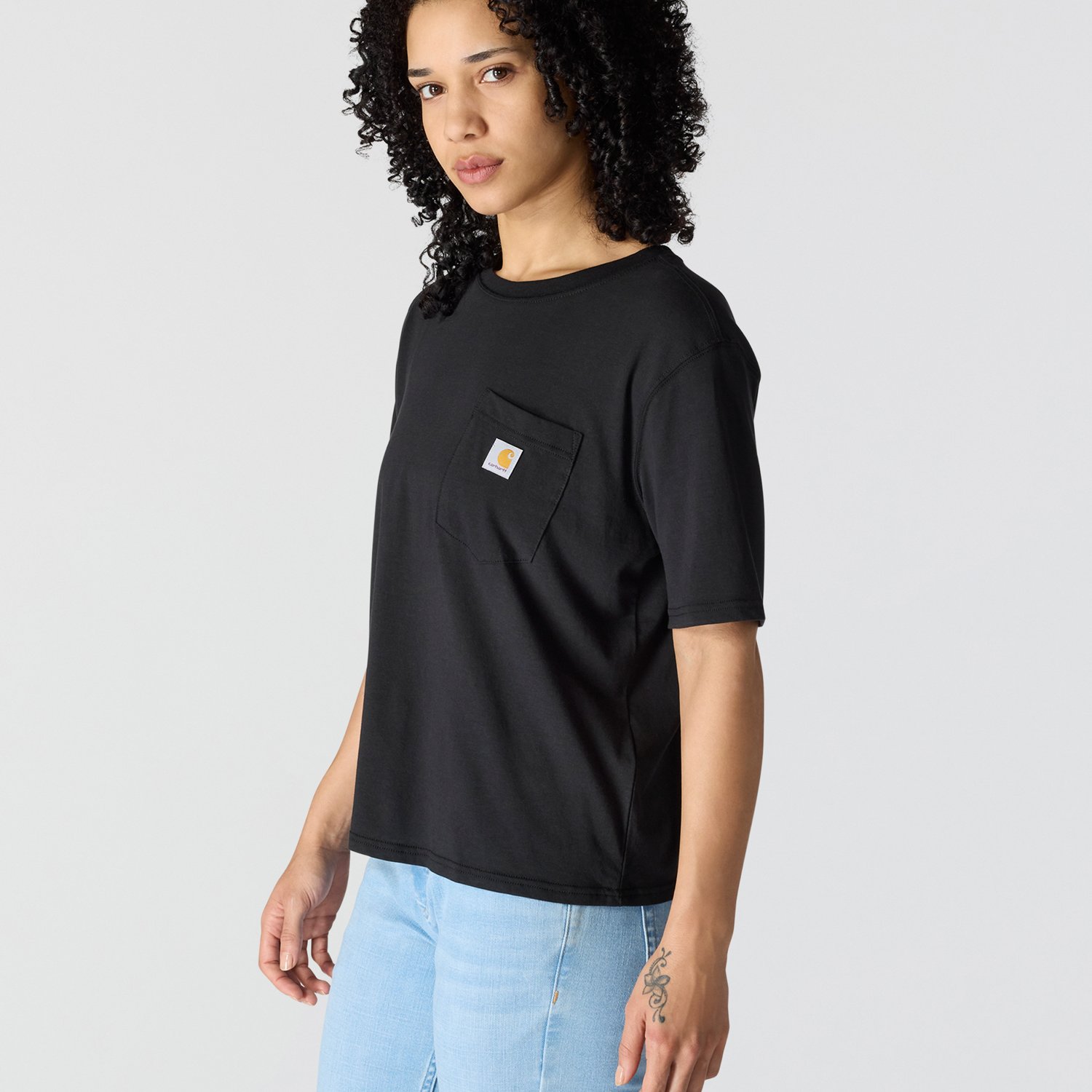 Carhartt Women's Loose Fit Lightweight Crew Neck Short Sleeve T-shirt                                                            - view number 3