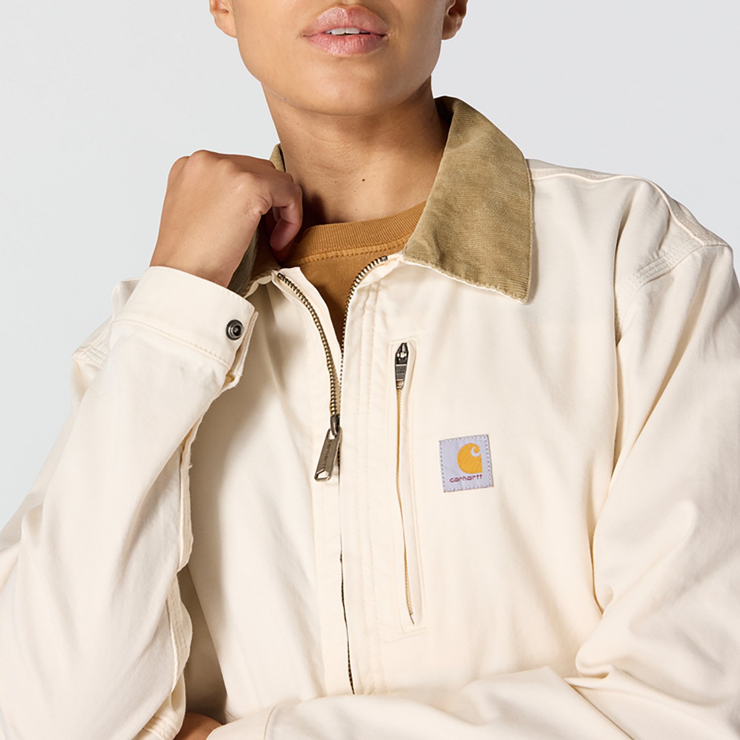Carhartt Women's Rugged Flex Loose Fit Canvas Detroit Jacket - view number 3
